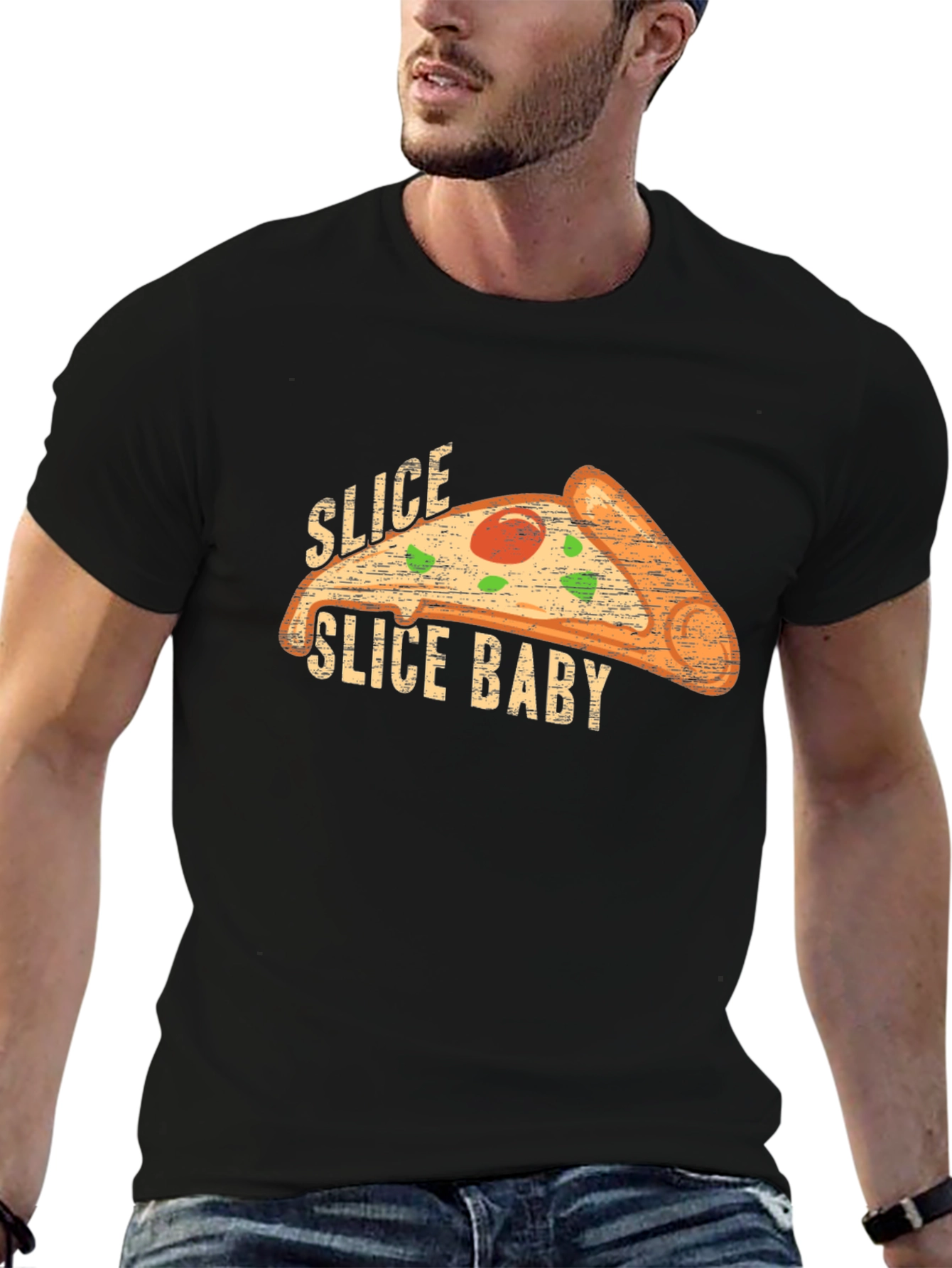 Slice Slice Baby T-Shirt - Pizza Lovers Tee