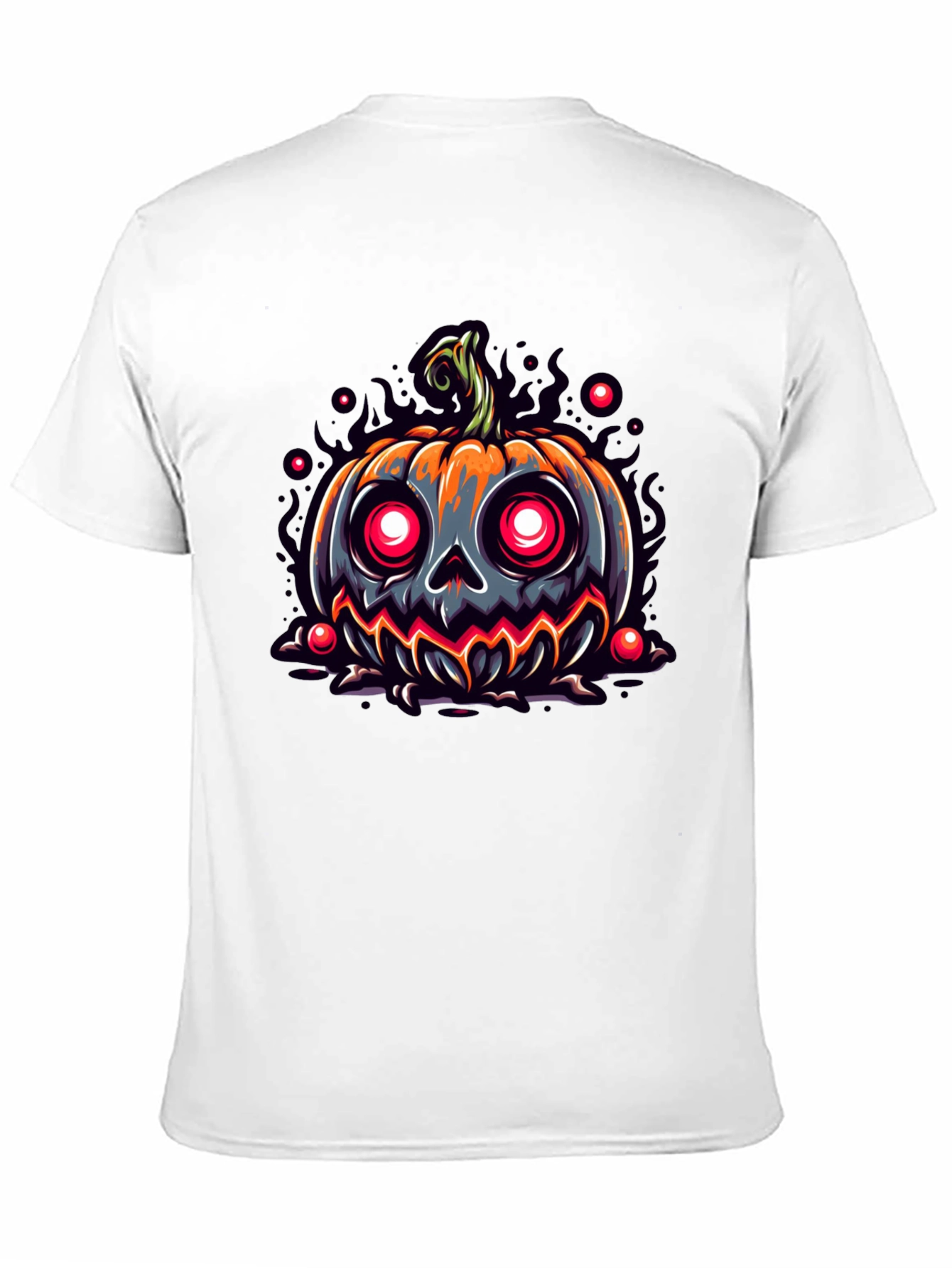 Spooky Halloween Pumpkin Graphic Tee