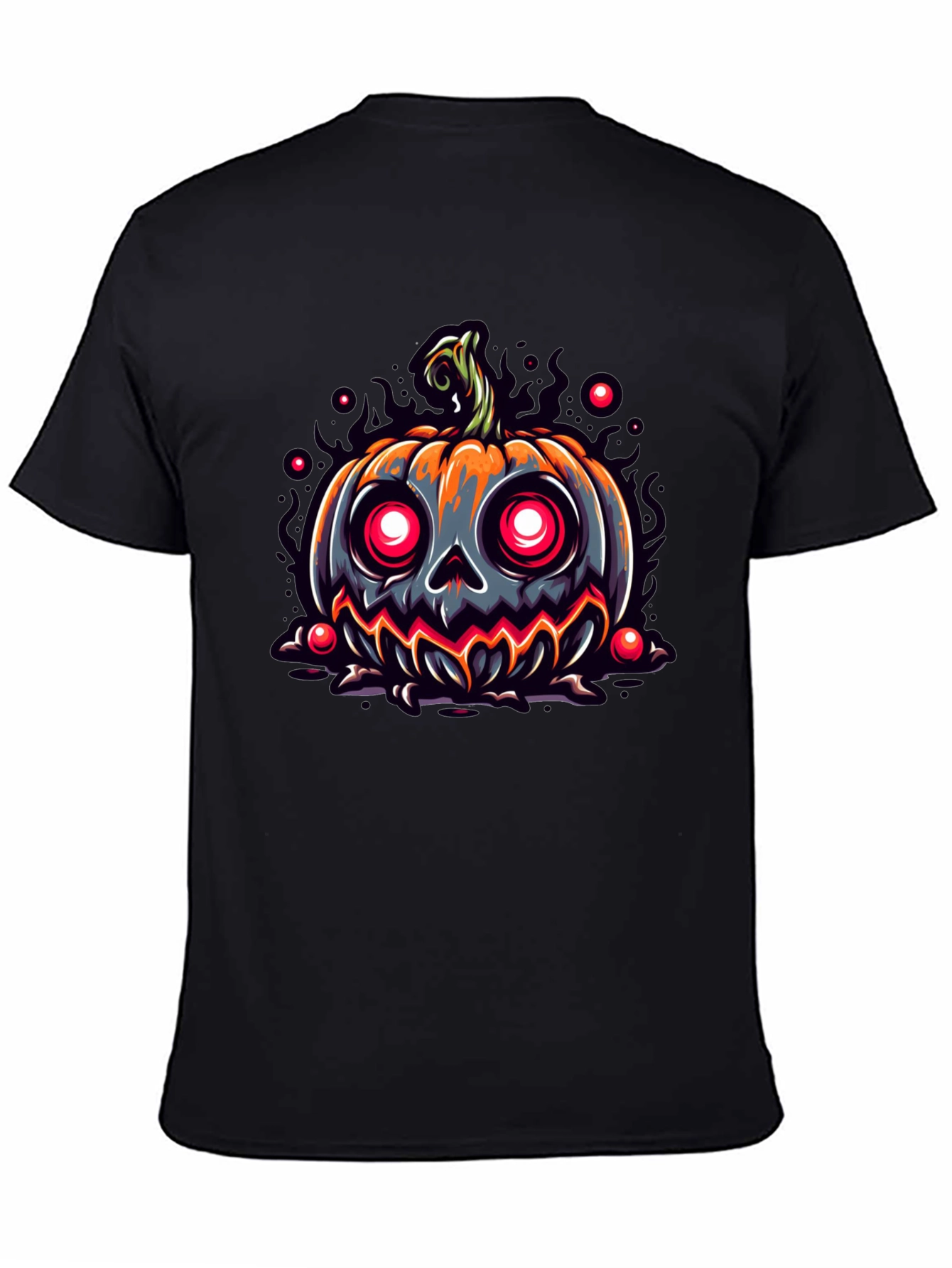 Spooky Halloween Pumpkin Graphic Tee