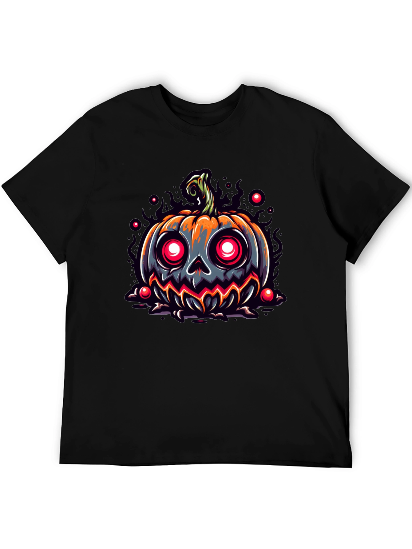 Spooky Halloween Pumpkin Graphic Tee
