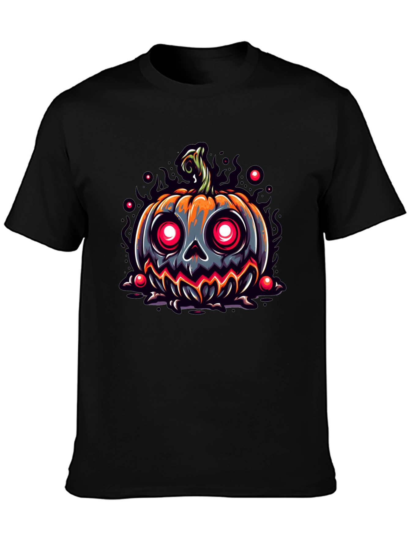 Spooky Halloween Pumpkin Graphic Tee