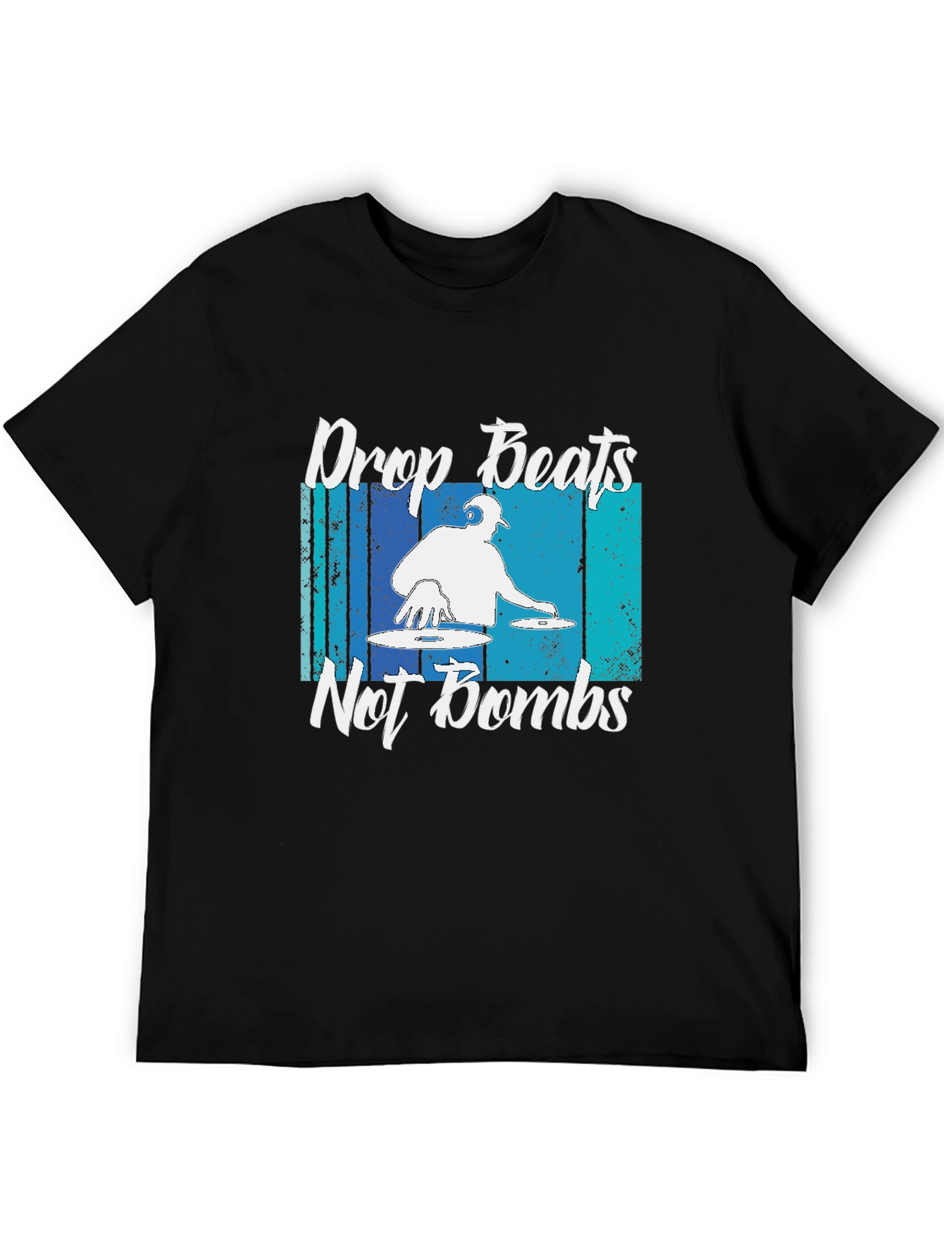 Drop Beats Not Bombs Graphic T-Shirt