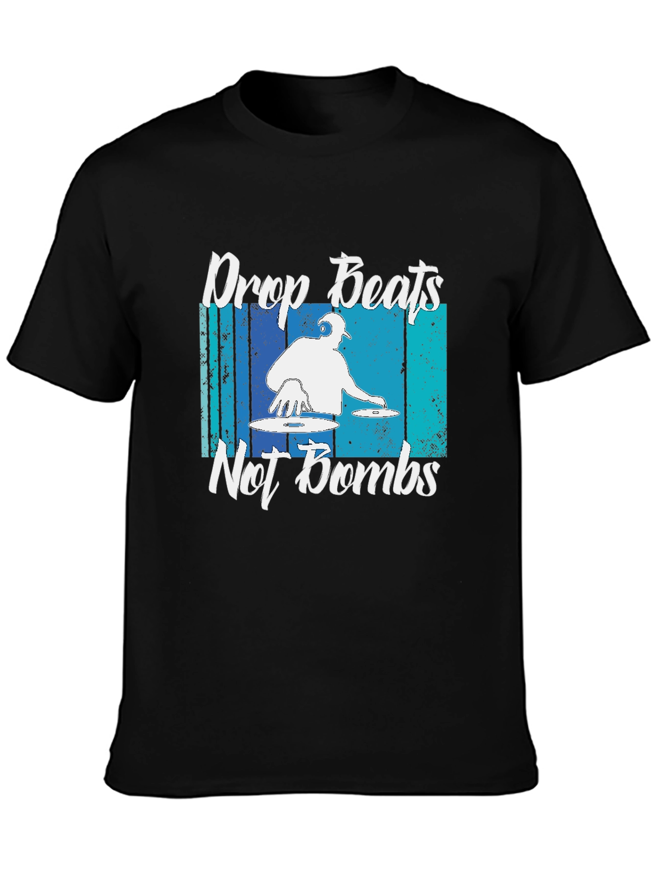 Drop Beats Not Bombs Graphic T-Shirt