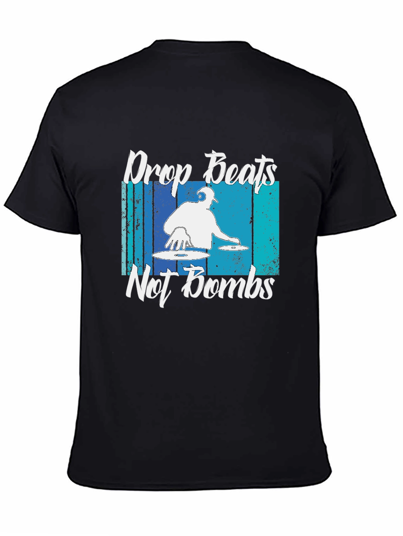 Drop Beats Not Bombs Graphic T-Shirt