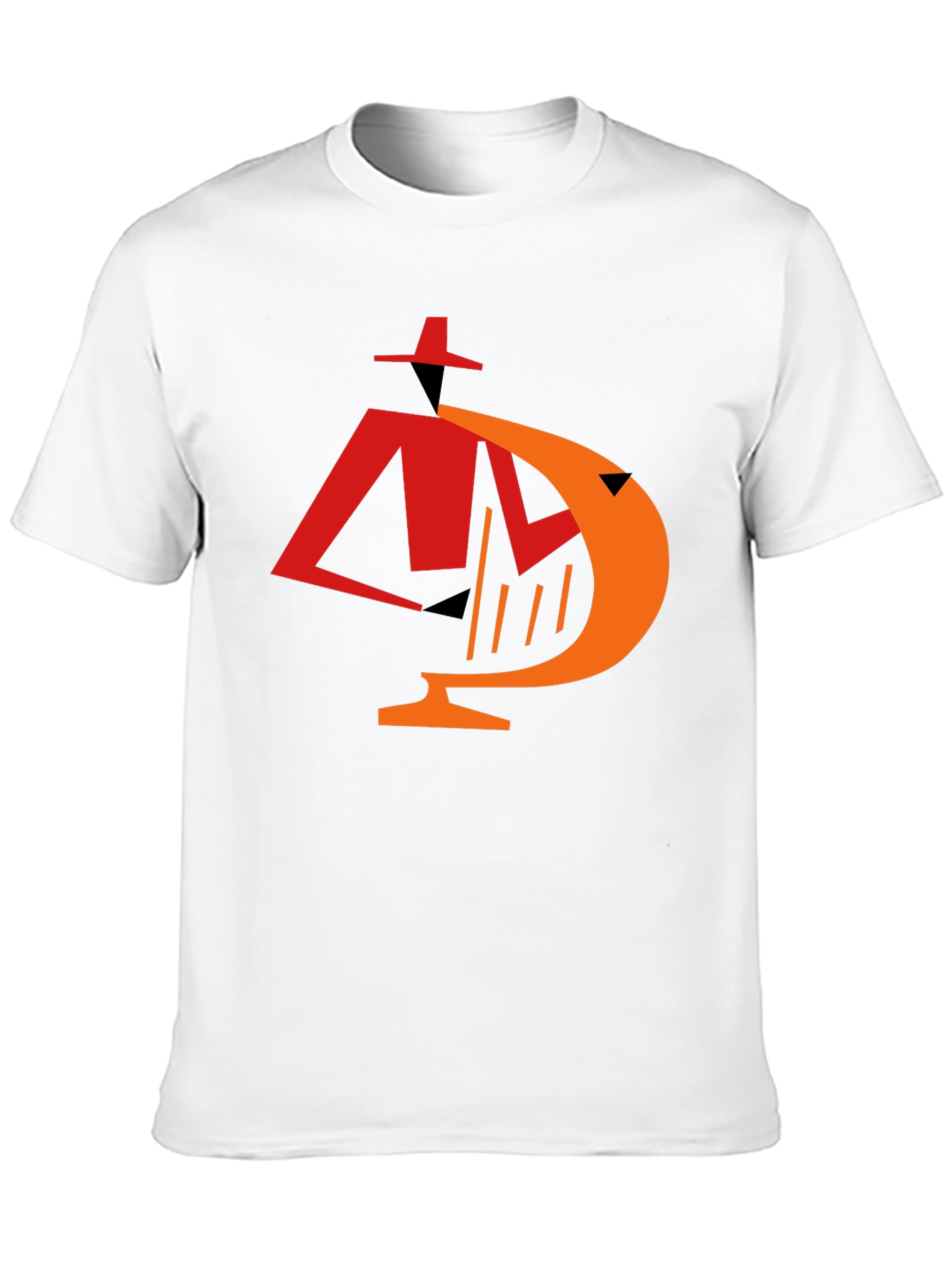 Retro Noir Detective Graphic Tee - Black