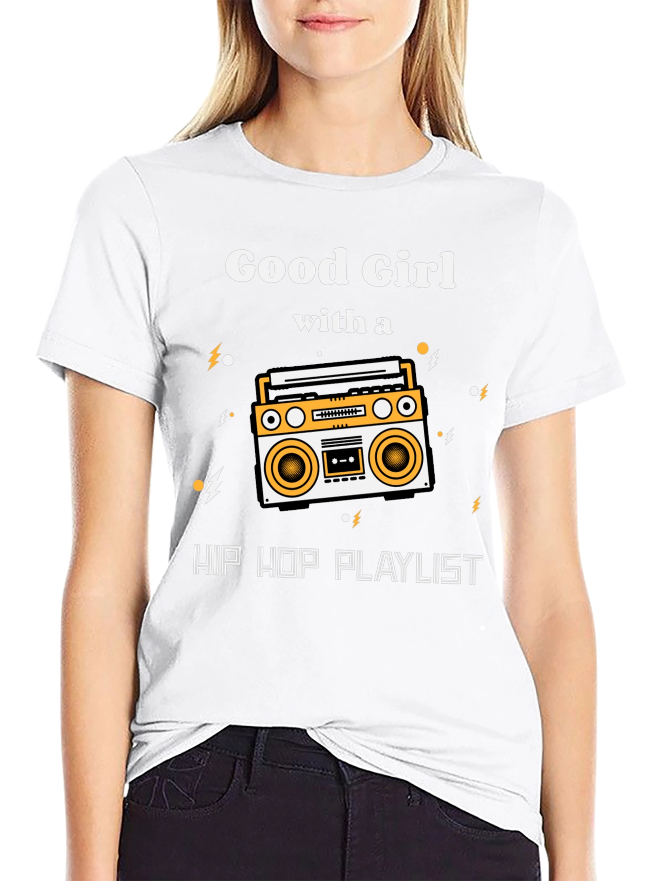 Good Girl Hip Hop Playlist Graphic T-Shirt
