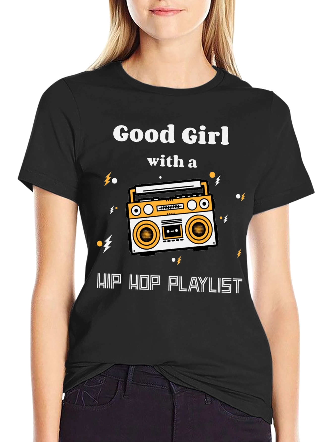 Good Girl Hip Hop Playlist Graphic T-Shirt