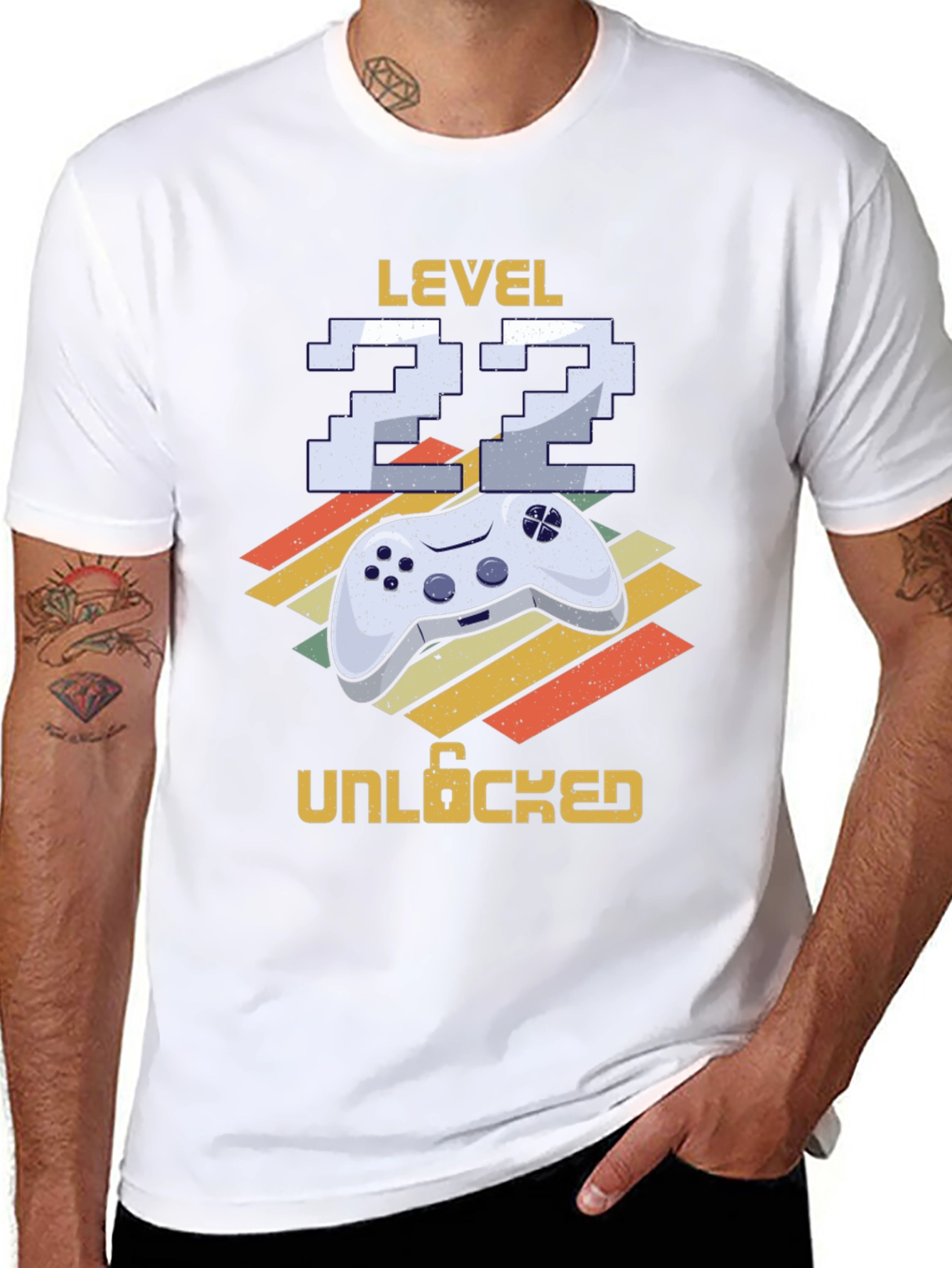 Level 22 Unlocked Gaming T-Shirt
