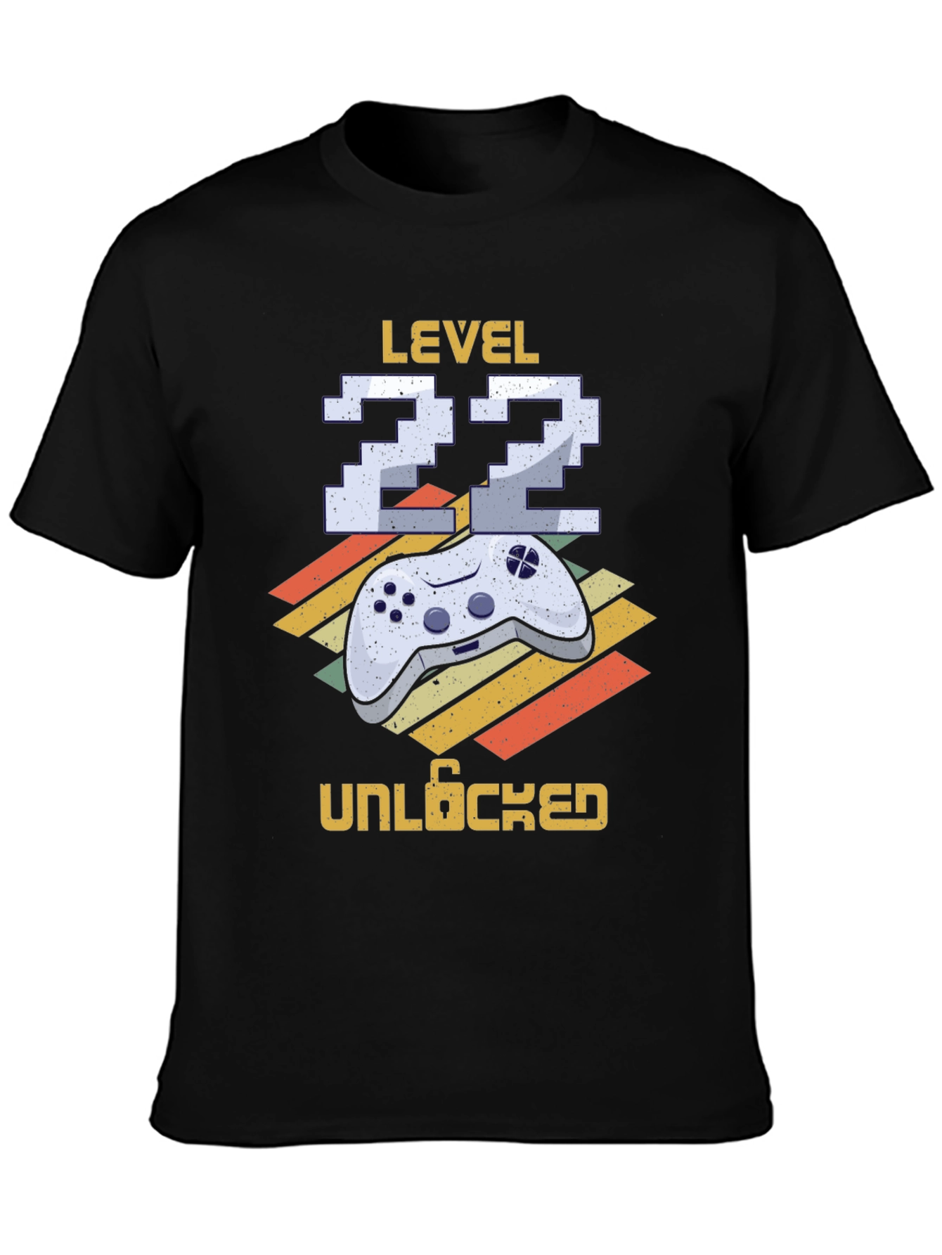 Level 22 Unlocked Gaming T-Shirt