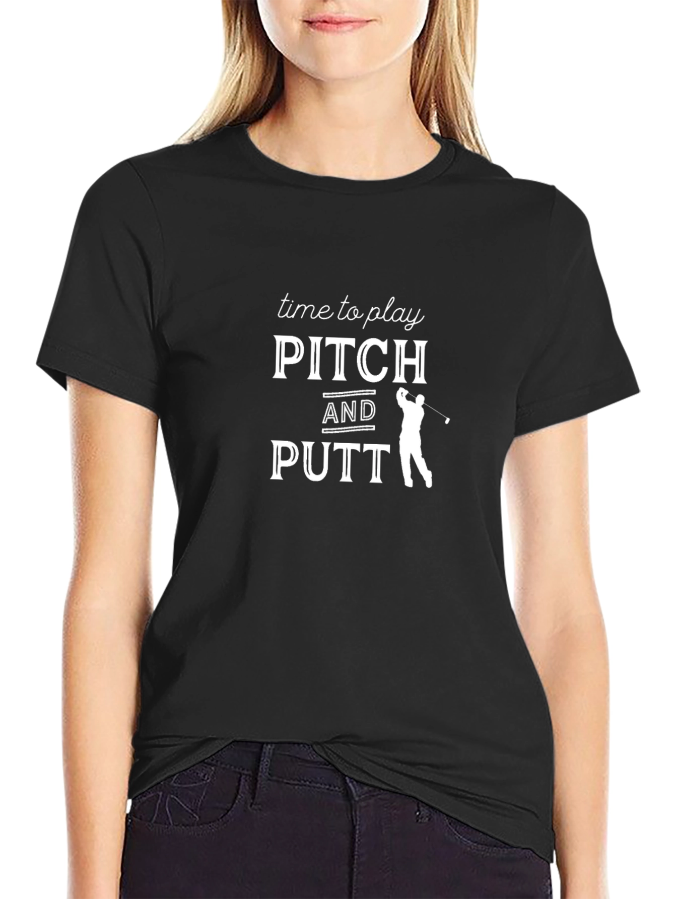 Pitch and Putt T-Shirt - Golfing Tee