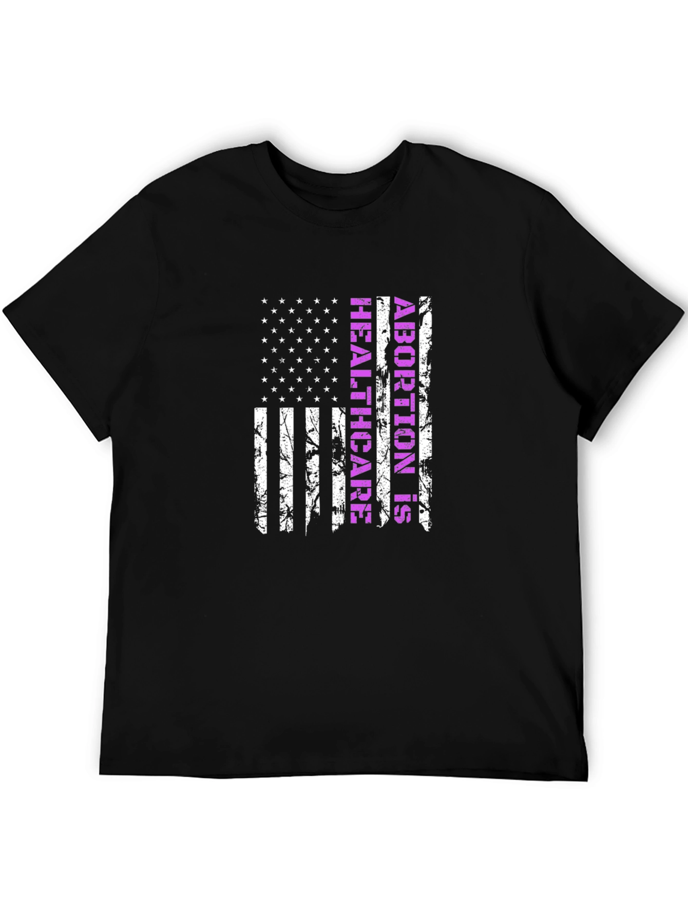 Abortion is Healthcare USA Flag T-Shirt