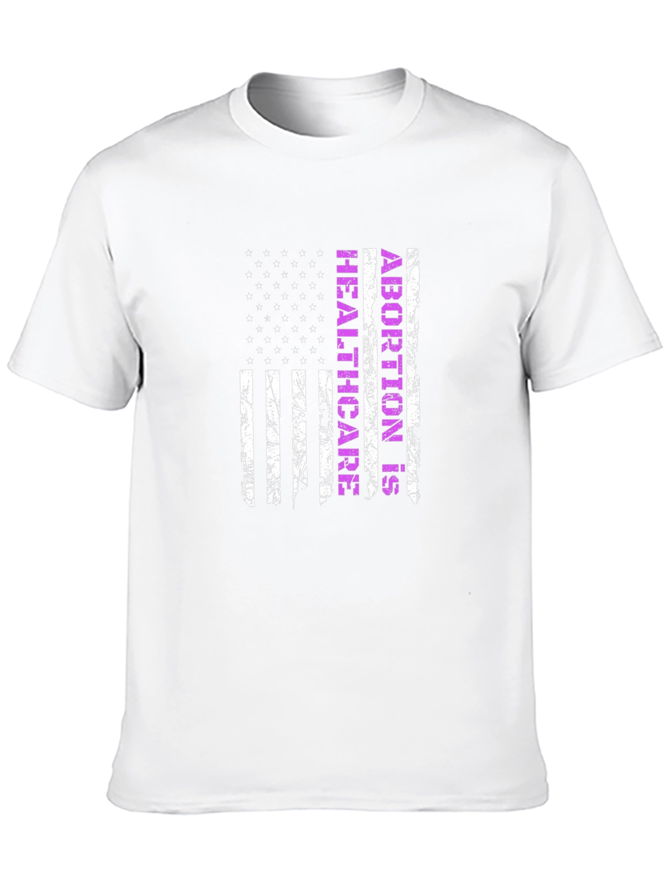 Abortion is Healthcare USA Flag T-Shirt
