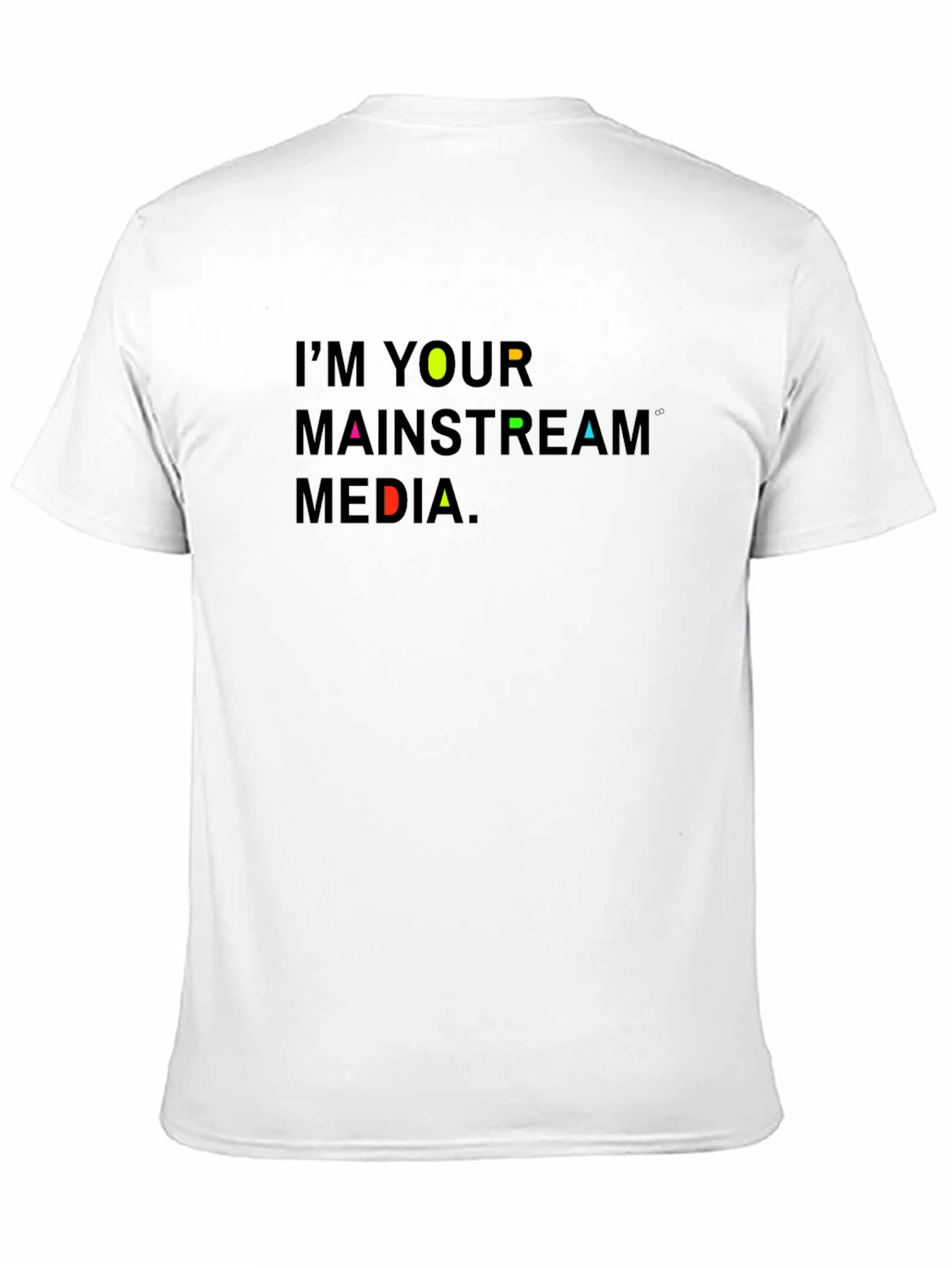 Im Your Mainstream Media Graphic Tee - Black