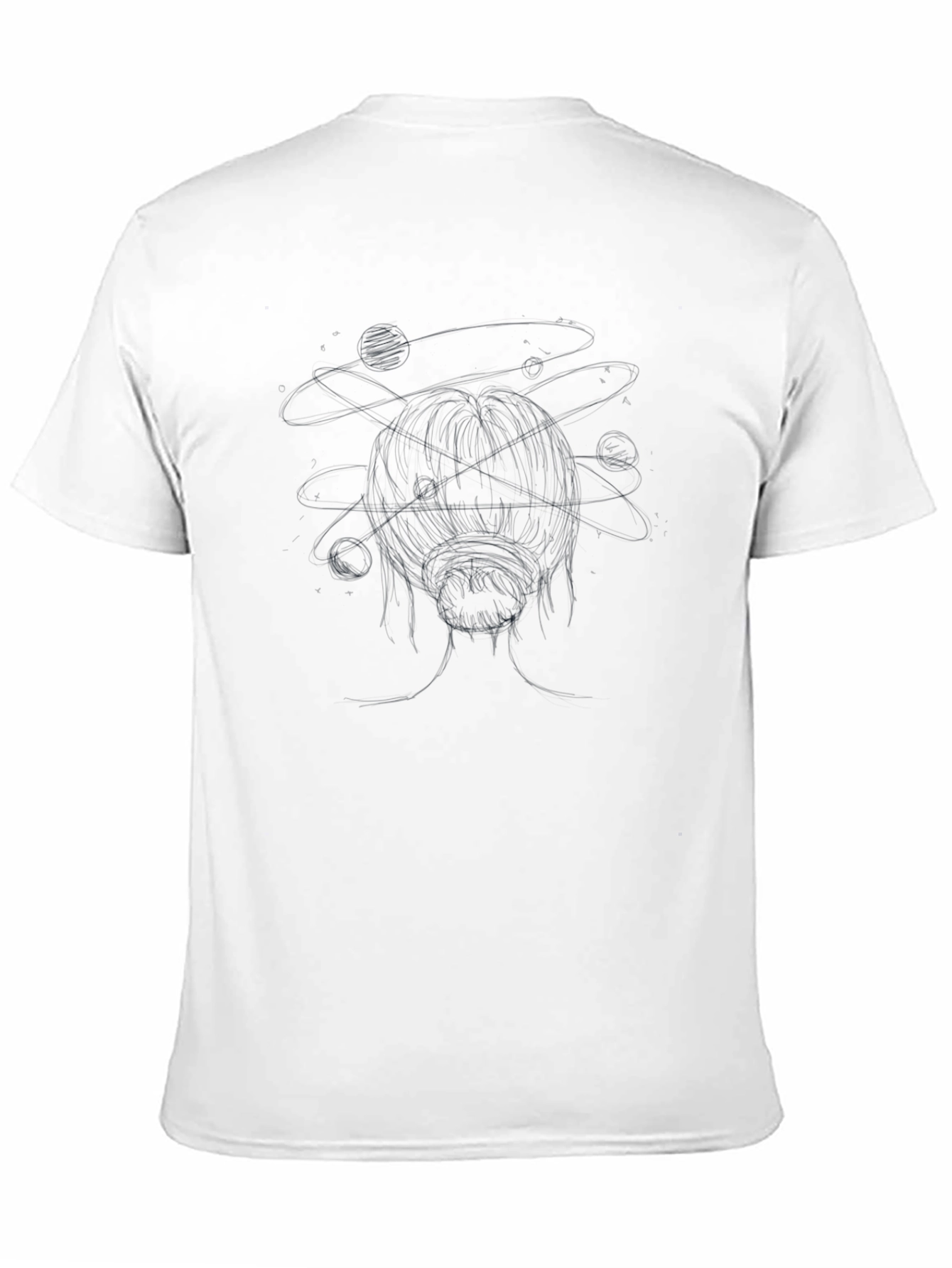 Abstract Head Graphic Tee - Premium Soft Cotton