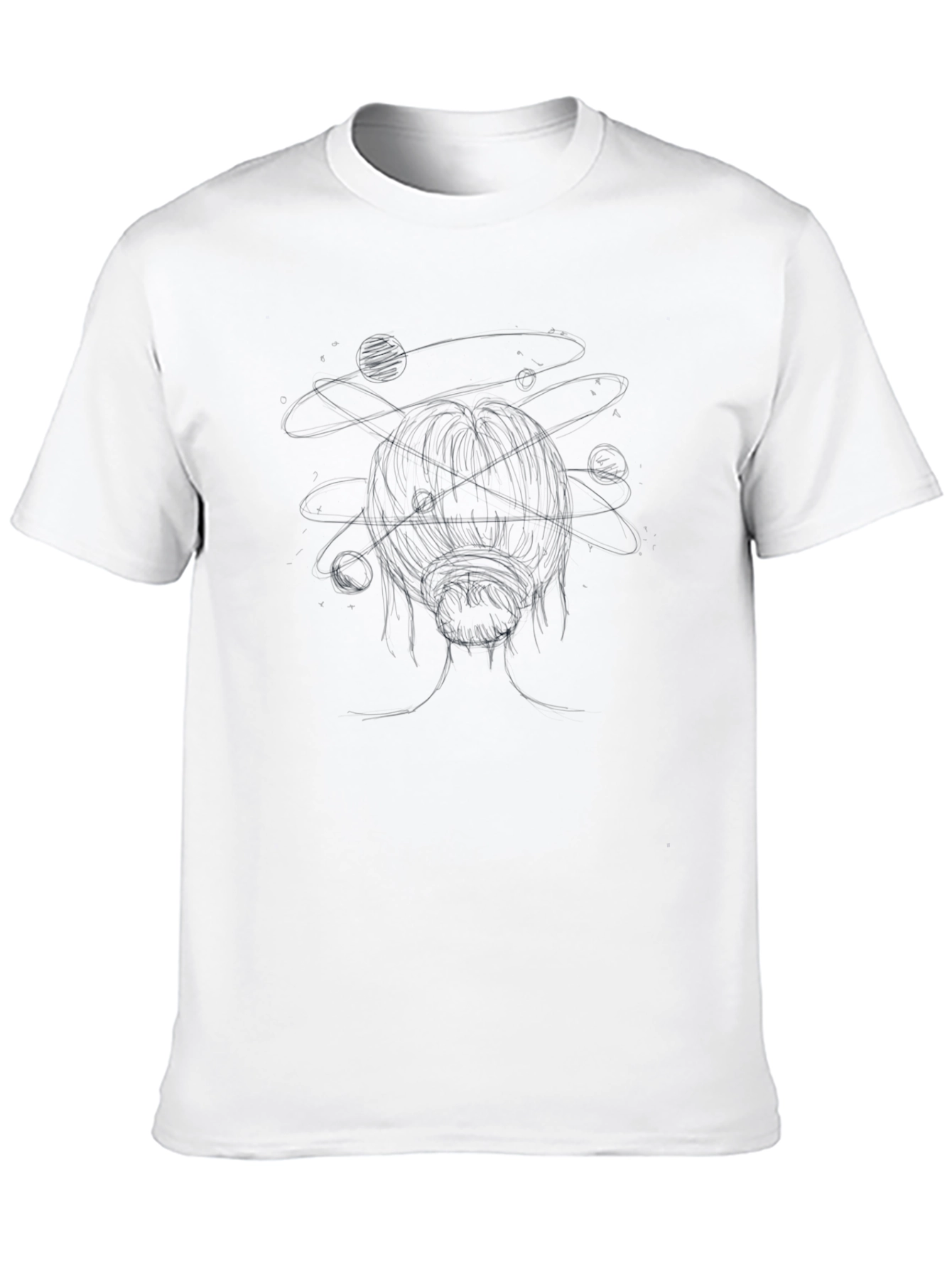 Abstract Head Graphic Tee - Premium Soft Cotton