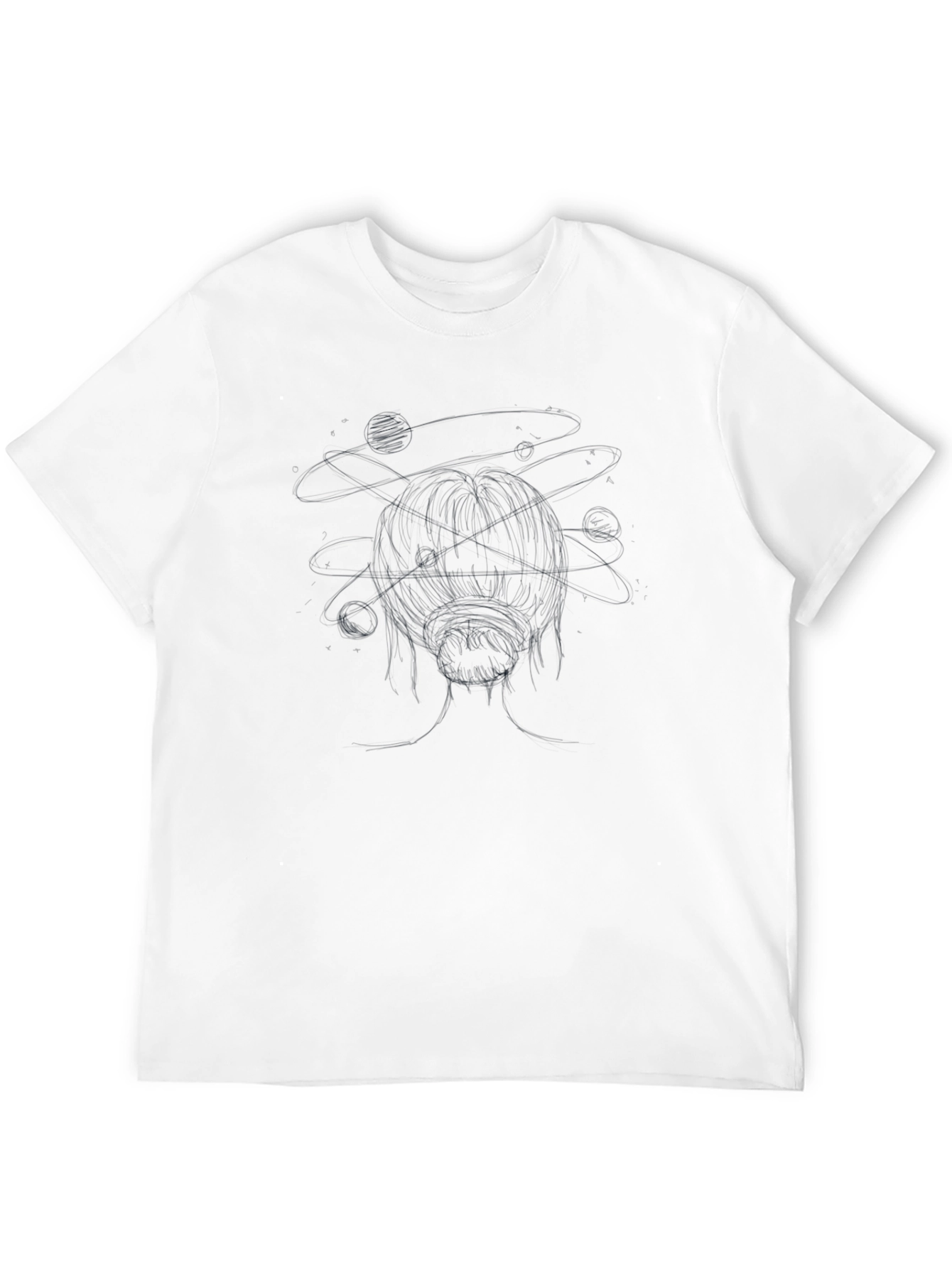 Abstract Head Graphic Tee - Premium Soft Cotton