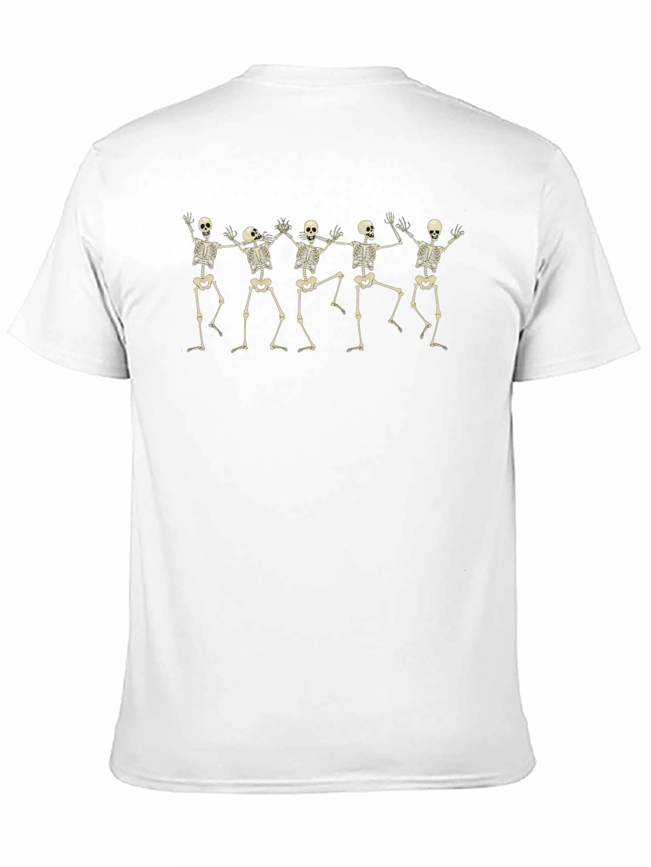 Dancing Skeletons Graphic Tee - Halloween Fun!