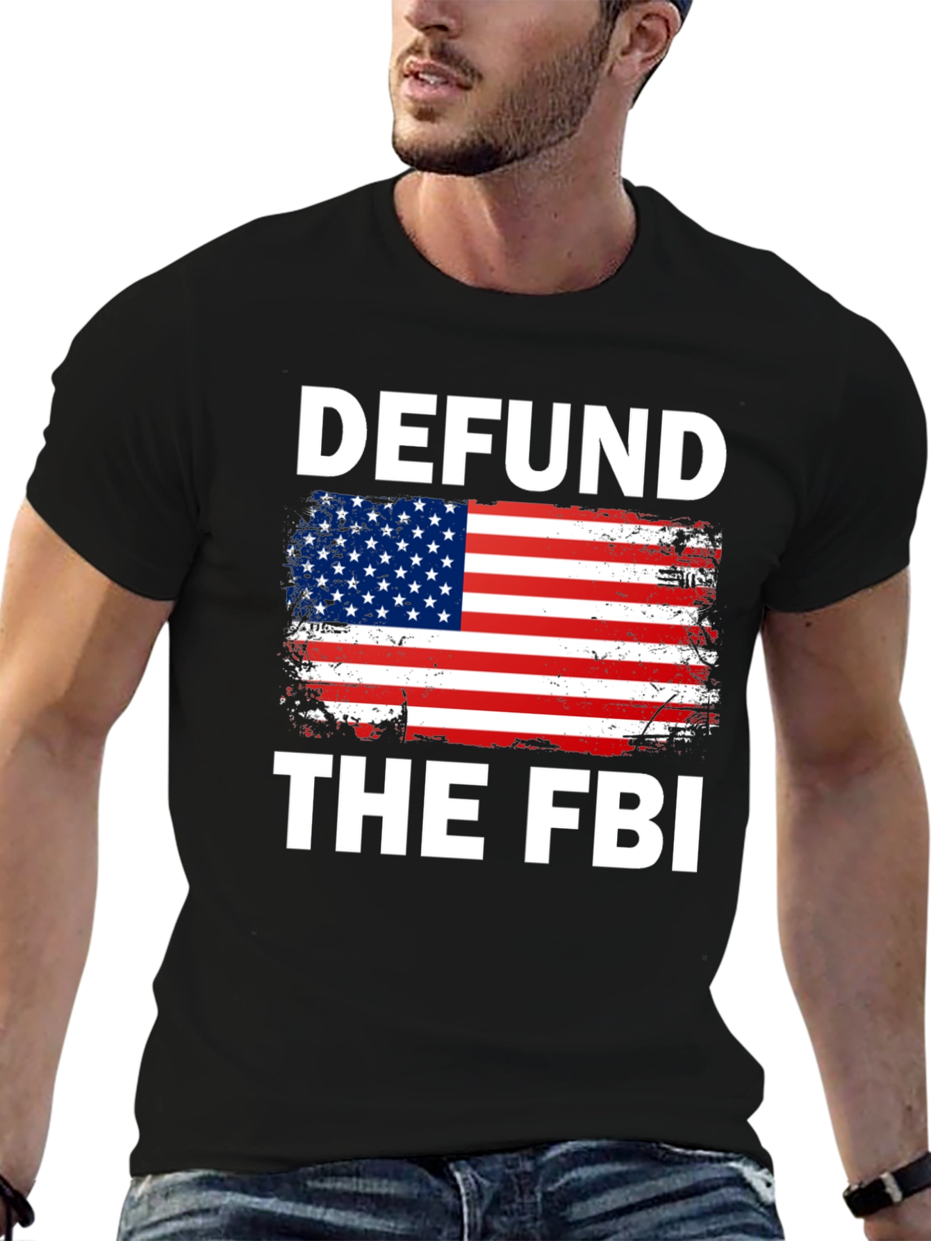 Defund the FBI Tee - Patriotic Graphic T-Shirt
