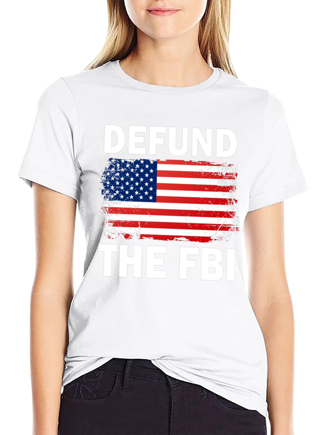 Defund the FBI Tee - Patriotic Graphic T-Shirt