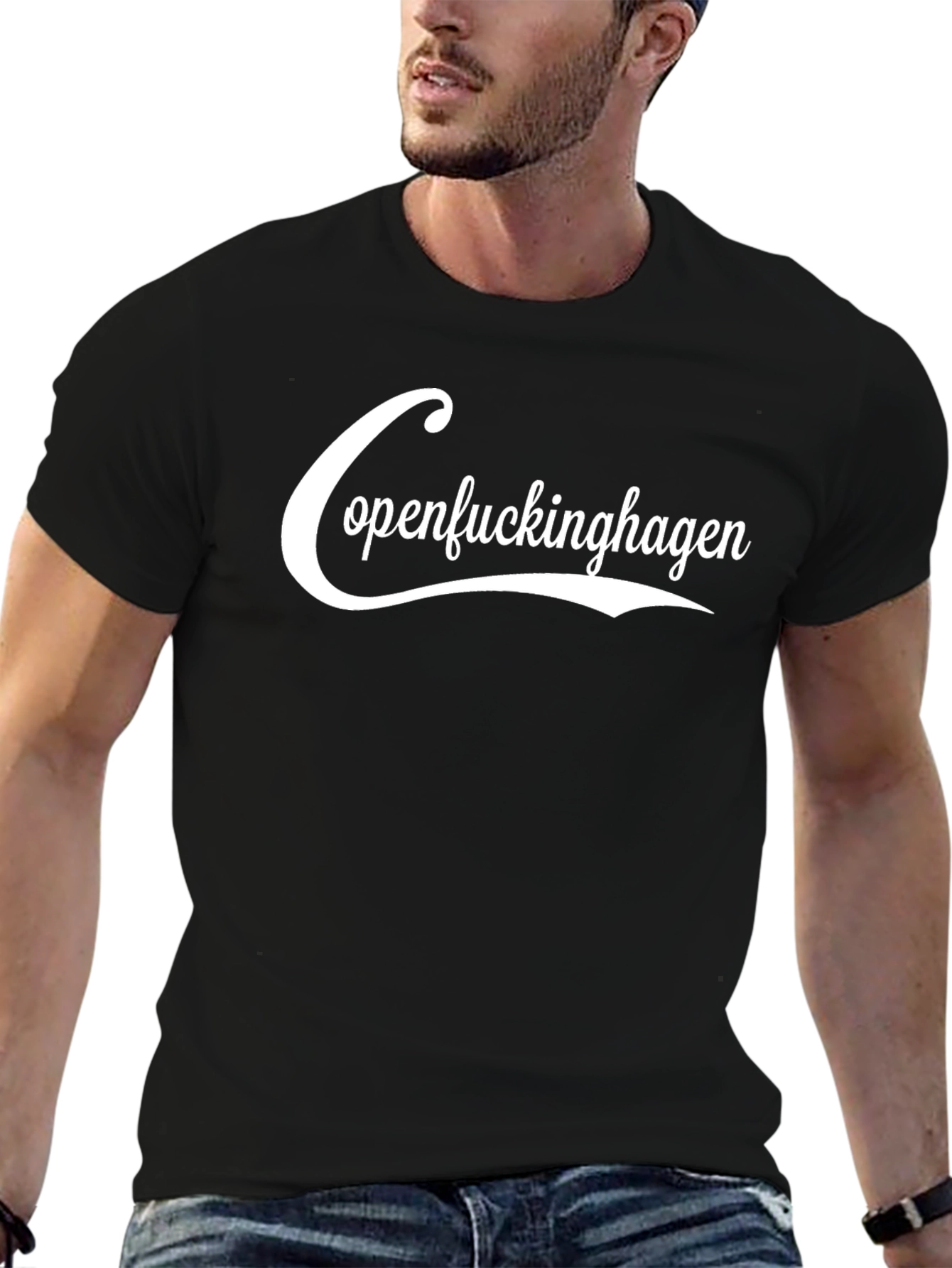 Openfuckinghagen Black Graphic T-Shirt