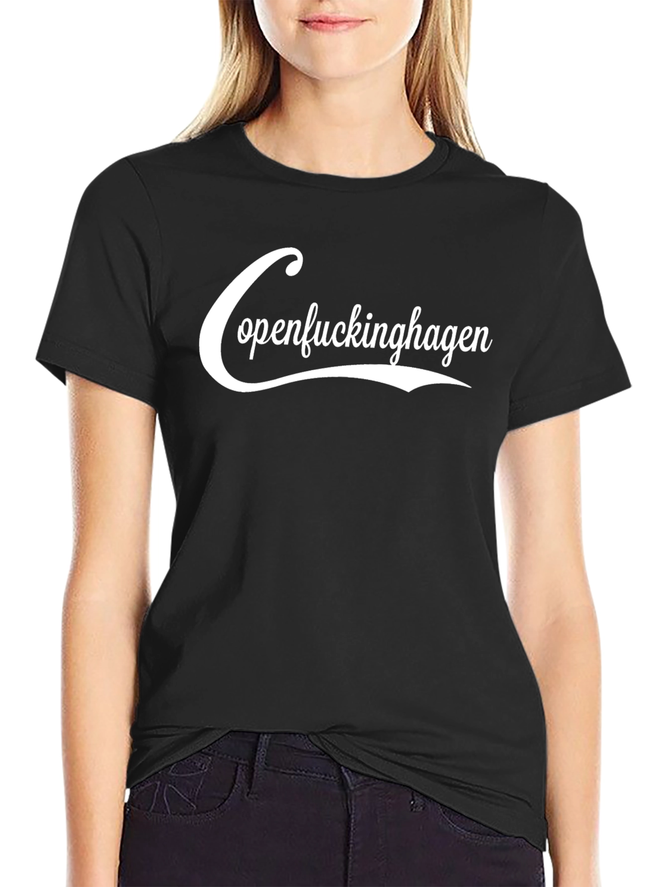Openfuckinghagen Black Graphic T-Shirt