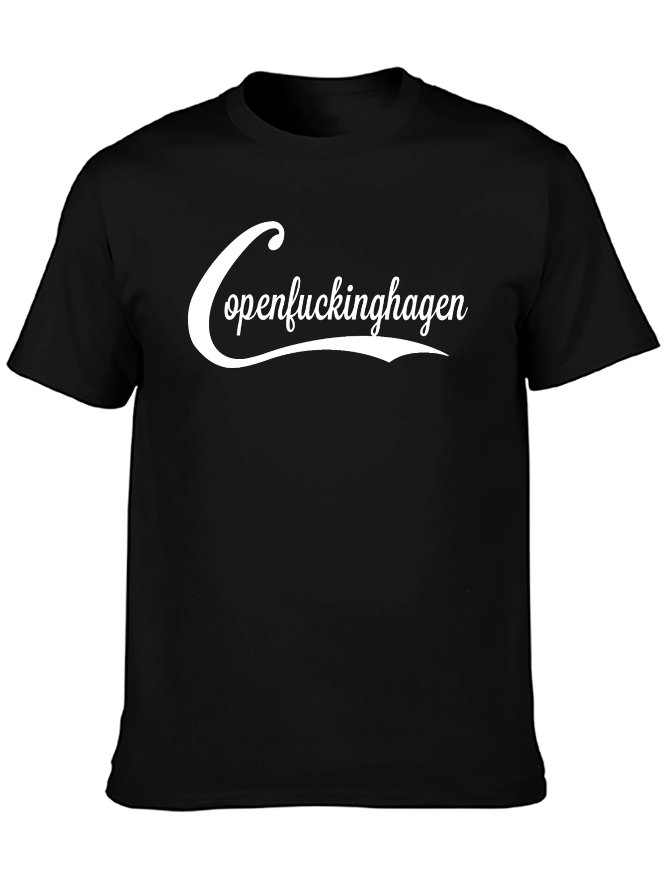 Openfuckinghagen Black Graphic T-Shirt