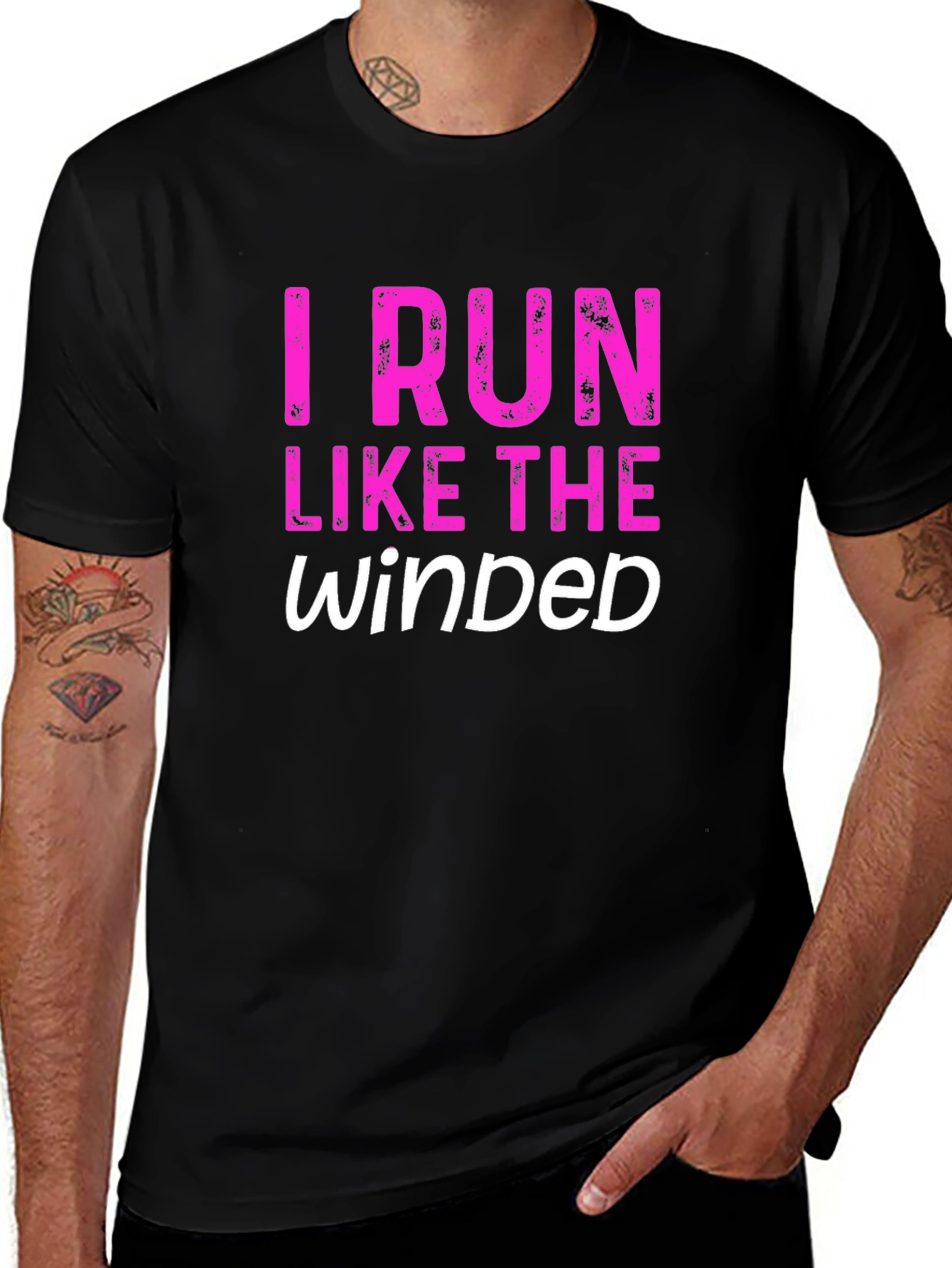 I Run Like the Winded Graphic Tee