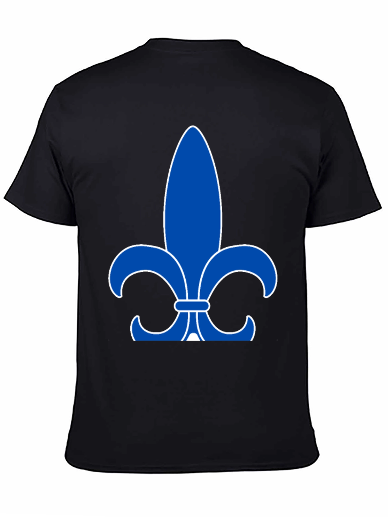Fleur-de-Lis Graphic Black T-Shirt