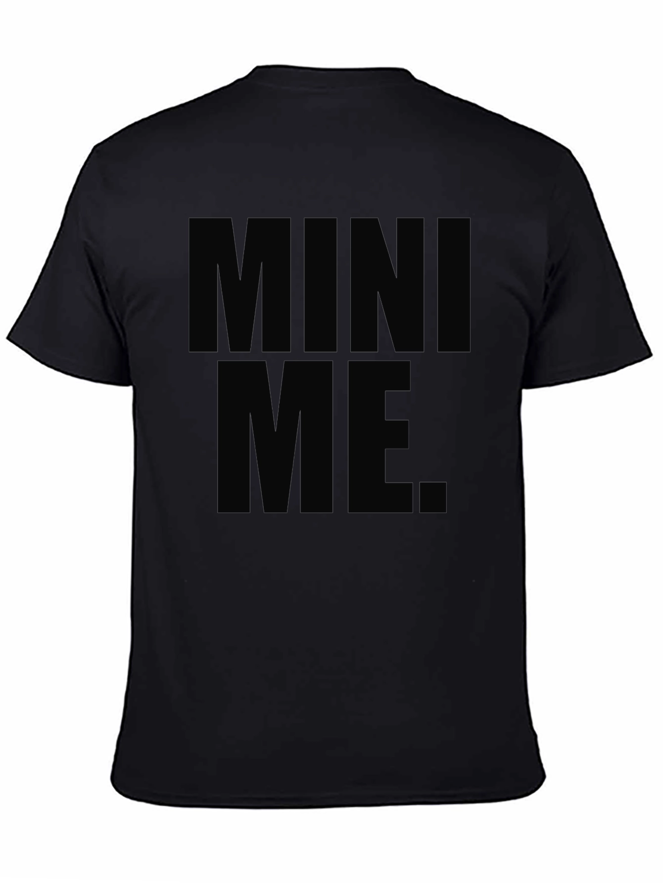Mini Me Black T-Shirt - Humorous Novelty Tee