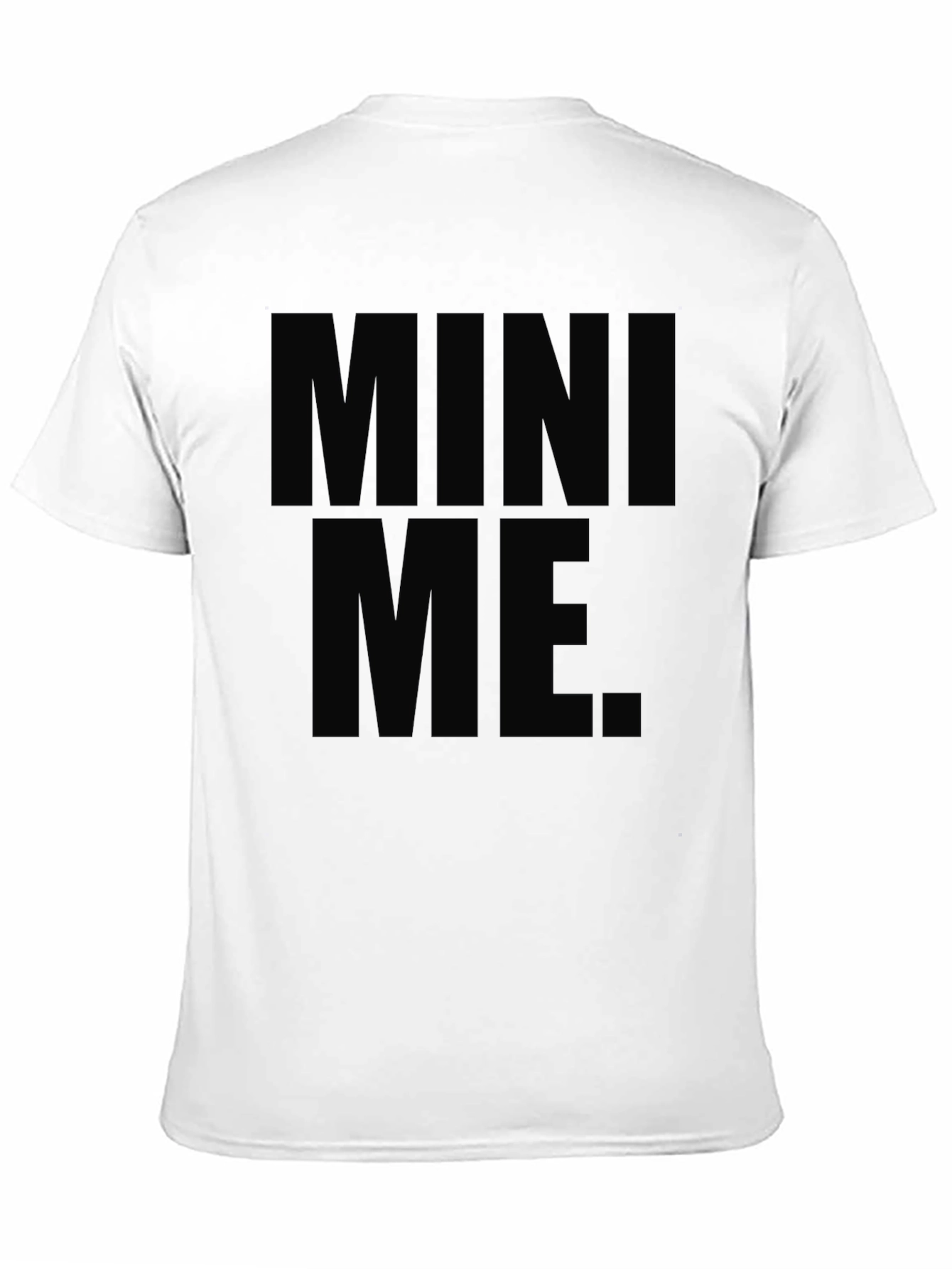 Mini Me Black T-Shirt - Humorous Novelty Tee