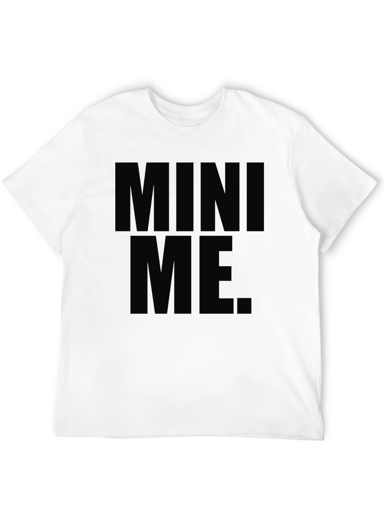 Mini Me Black T-Shirt - Humorous Novelty Tee