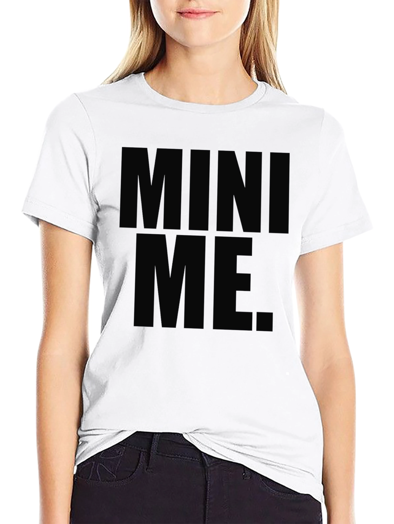 Mini Me Black T-Shirt - Humorous Novelty Tee