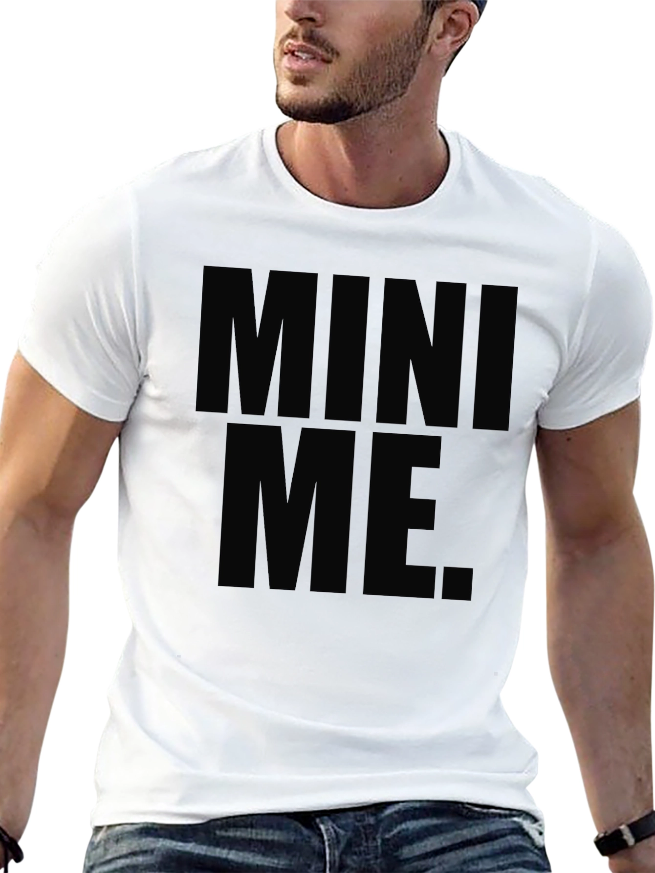 Mini Me Black T-Shirt - Humorous Novelty Tee