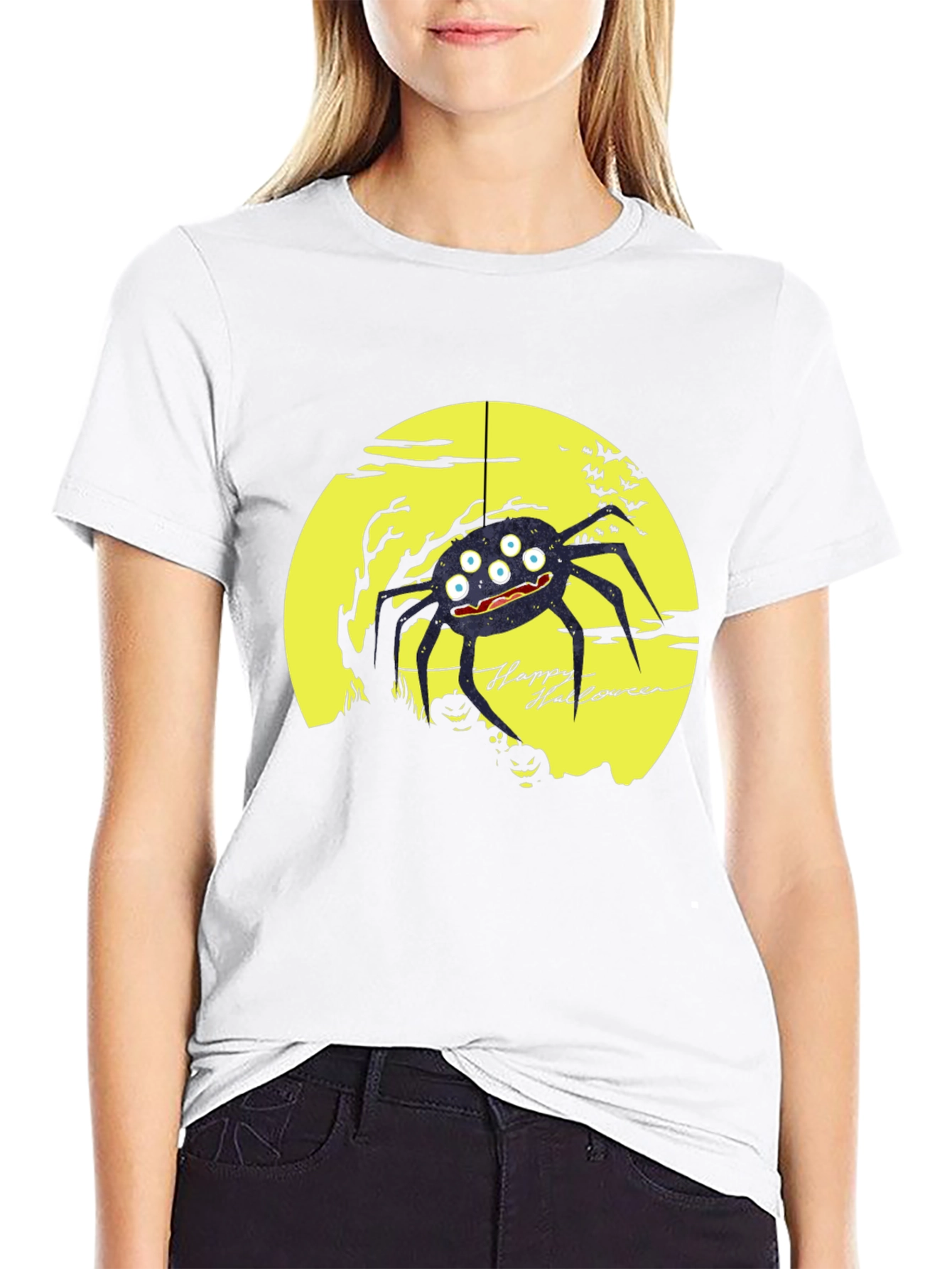 Happy Halloween Spider T-Shirt