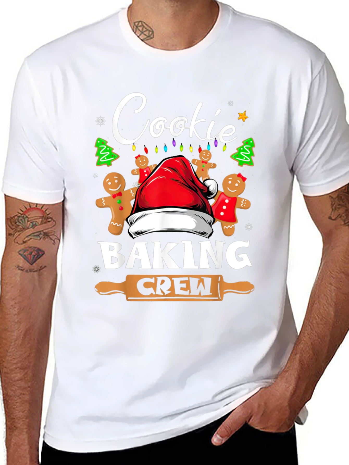 Cookie Baking Crew T-Shirt - Holiday Baking Tee