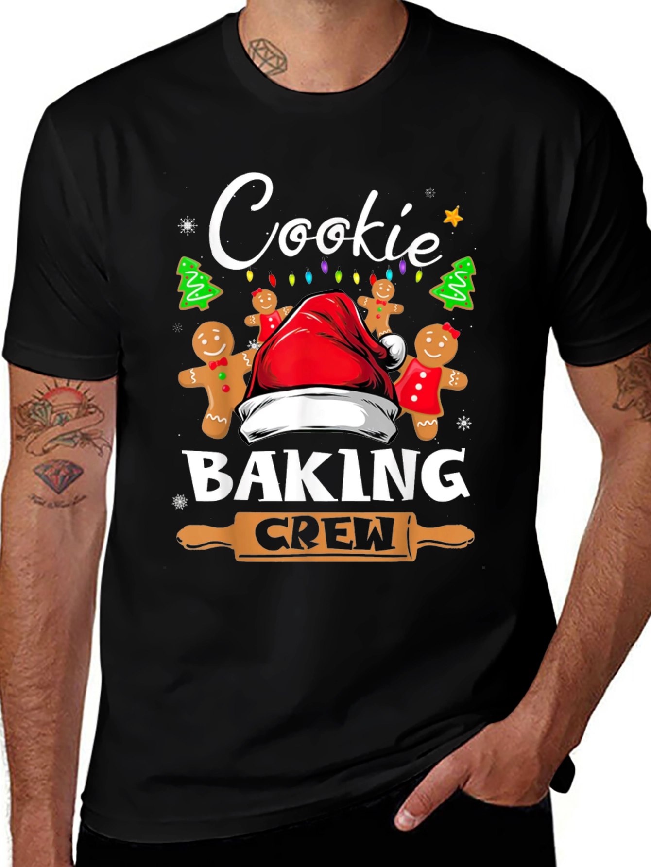 Cookie Baking Crew T-Shirt - Holiday Baking Tee