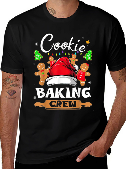 Cookie Baking Crew T-Shirt - Holiday Baking Tee