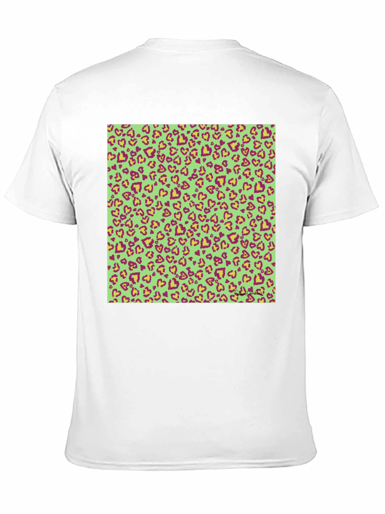 Leopard Heart Print T-Shirt - Bold Fashion Statement