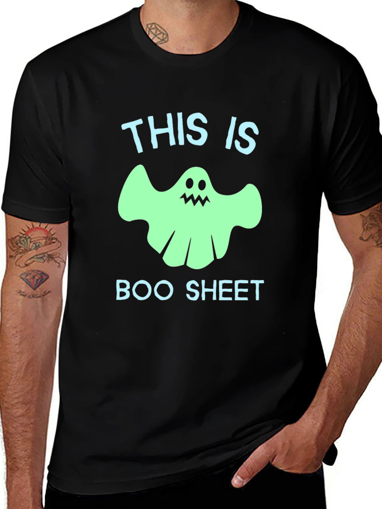 Boo Sheet Ghost Graphic T-Shirt