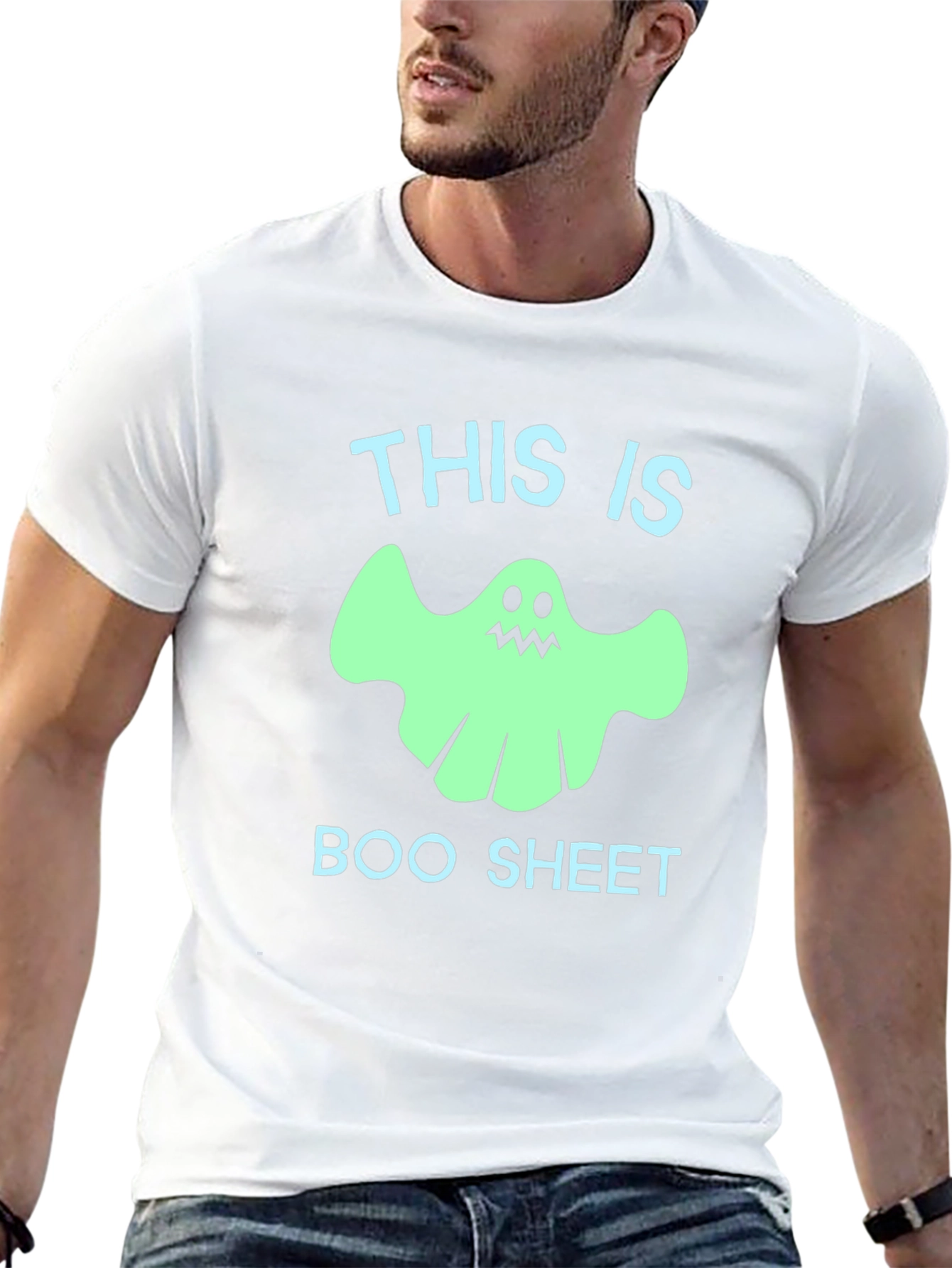 Boo Sheet Ghost Graphic T-Shirt