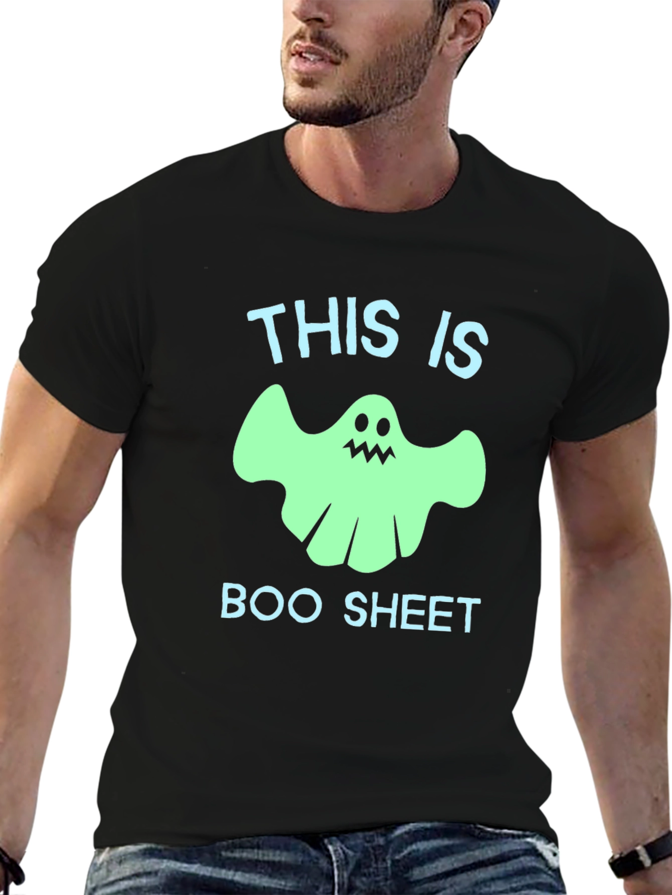 Boo Sheet Ghost Graphic T-Shirt