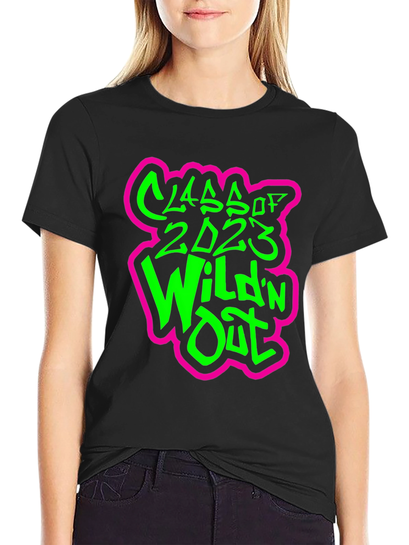 Class of 2023 Wildn Out Black Graphic Tee