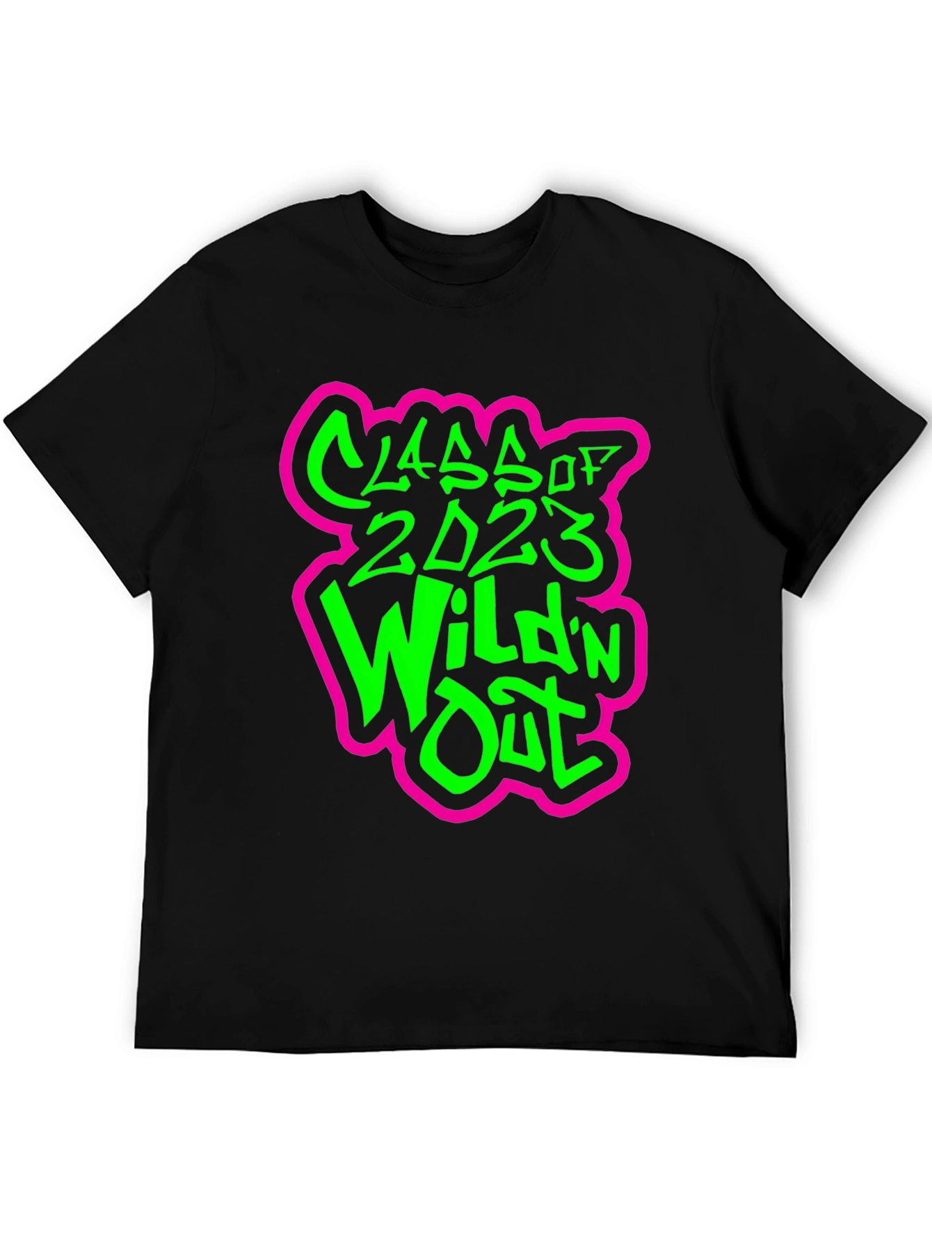Class of 2023 Wildn Out Black Graphic Tee