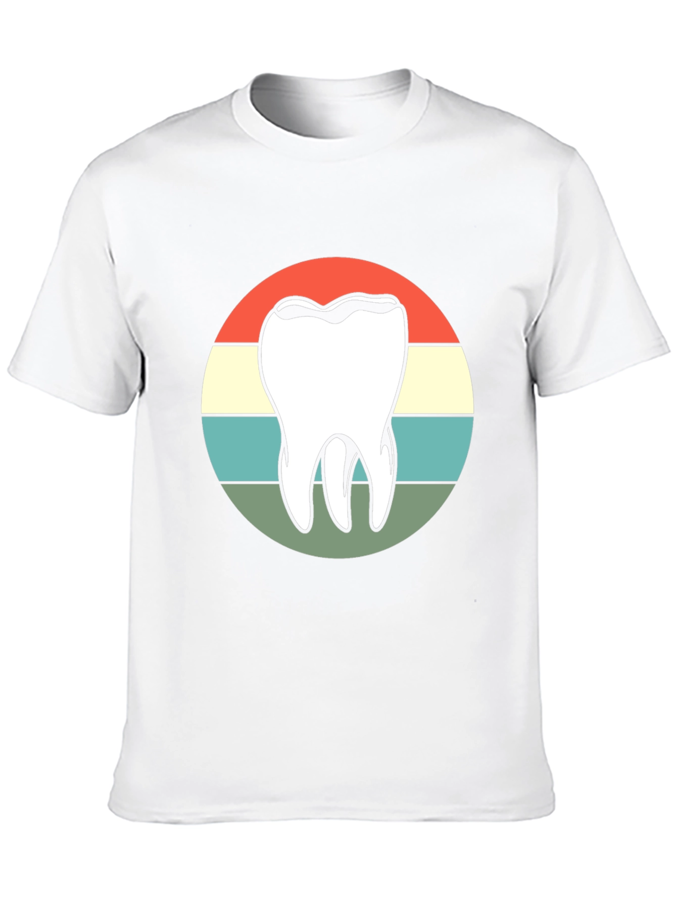 Retro Dentist Tooth T-Shirt - Black