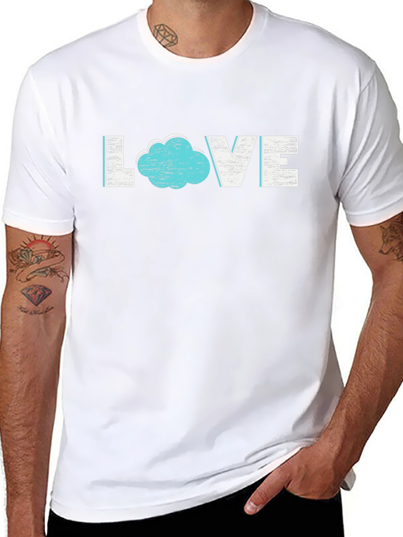 Cloud Love T-Shirt - Stylish Graphic Tee