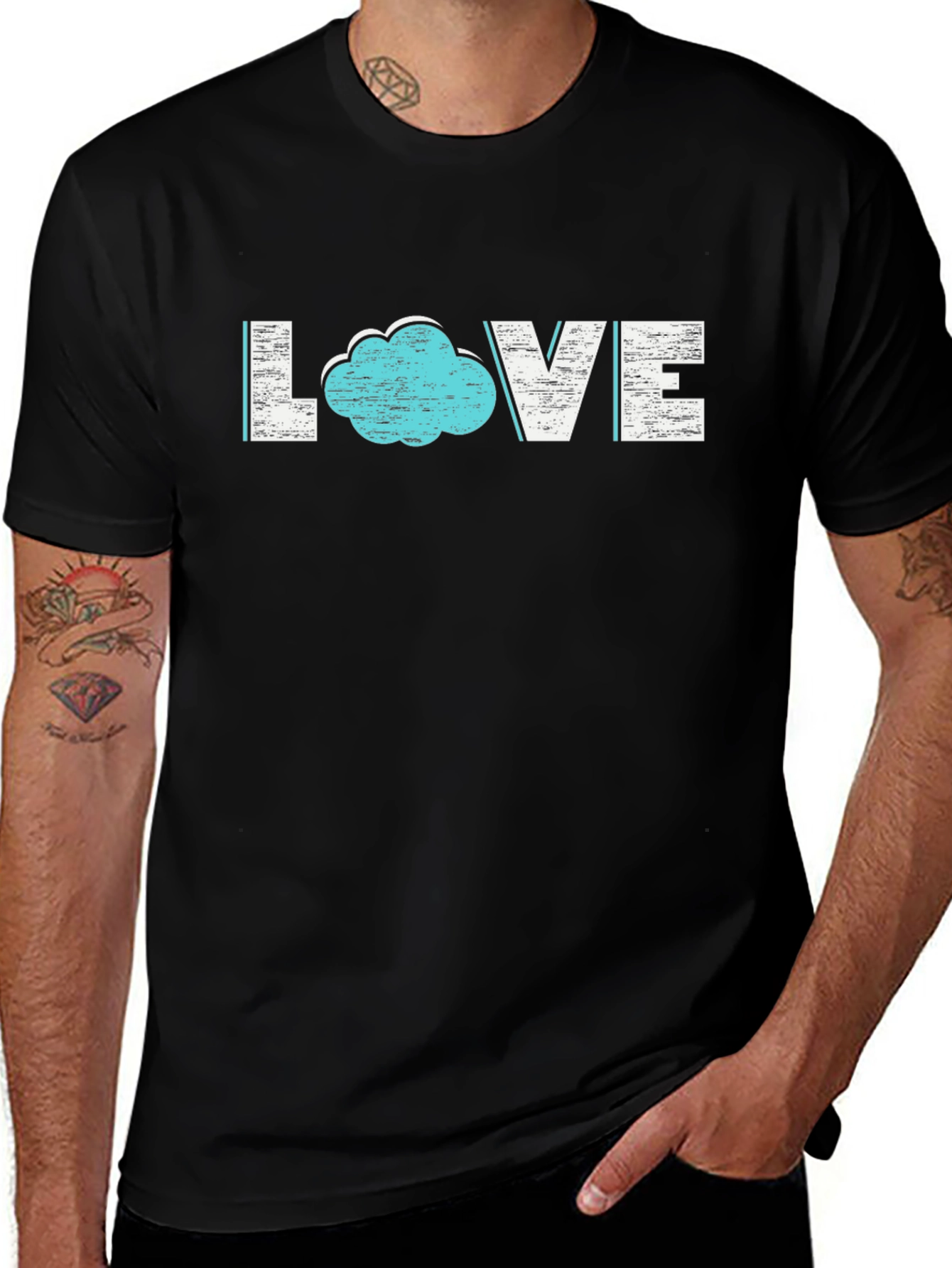 Cloud Love T-Shirt - Stylish Graphic Tee