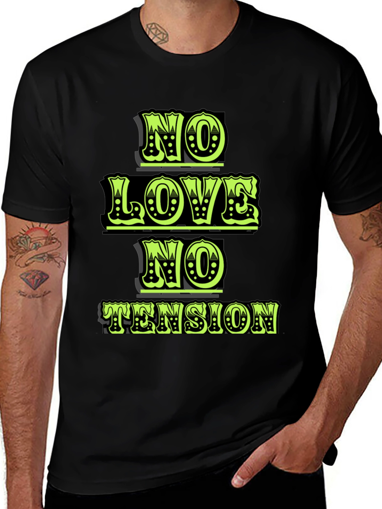No Love No Tension Graphic Tee