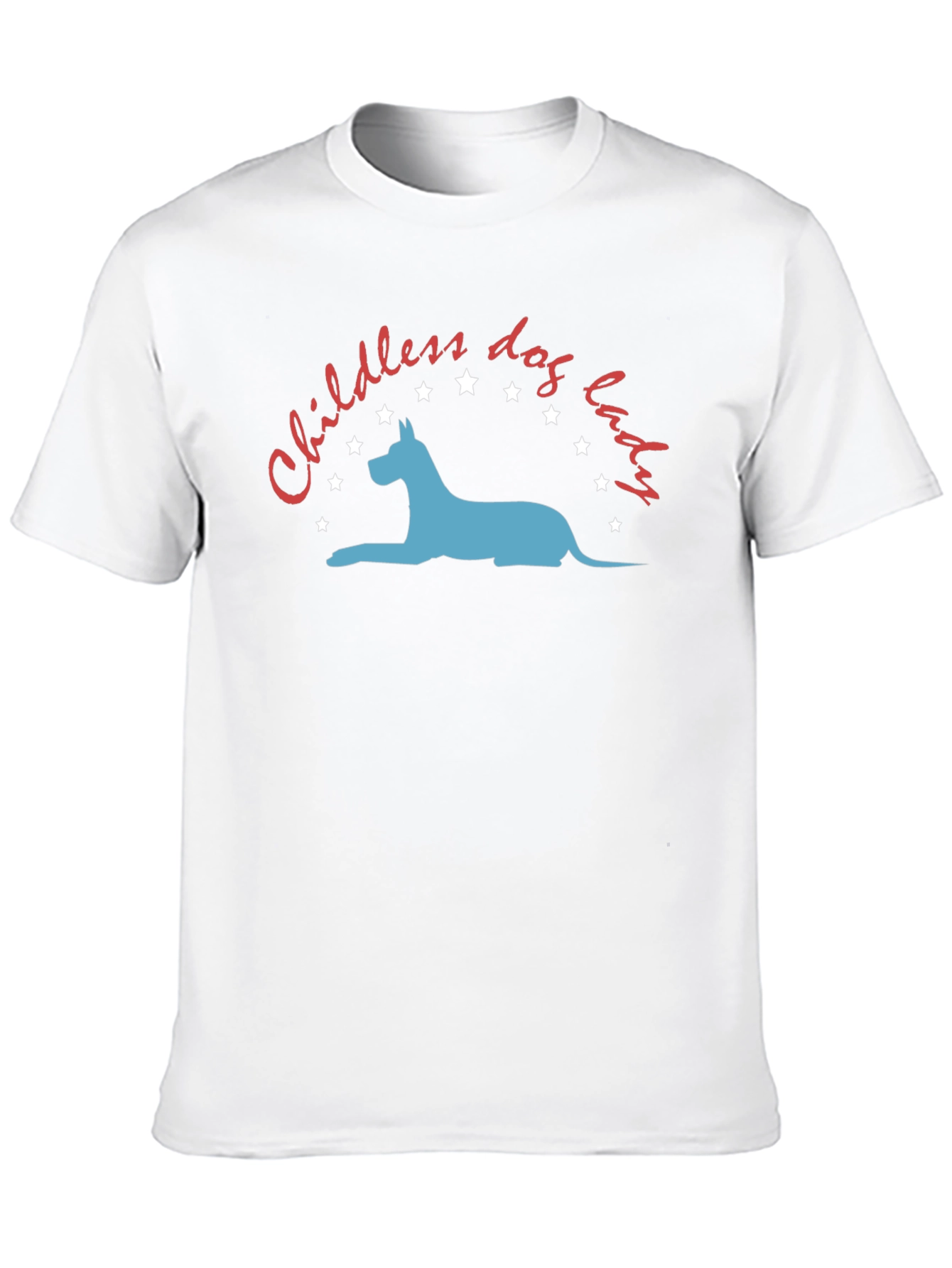 Childless Dog Lady Graphic Tee