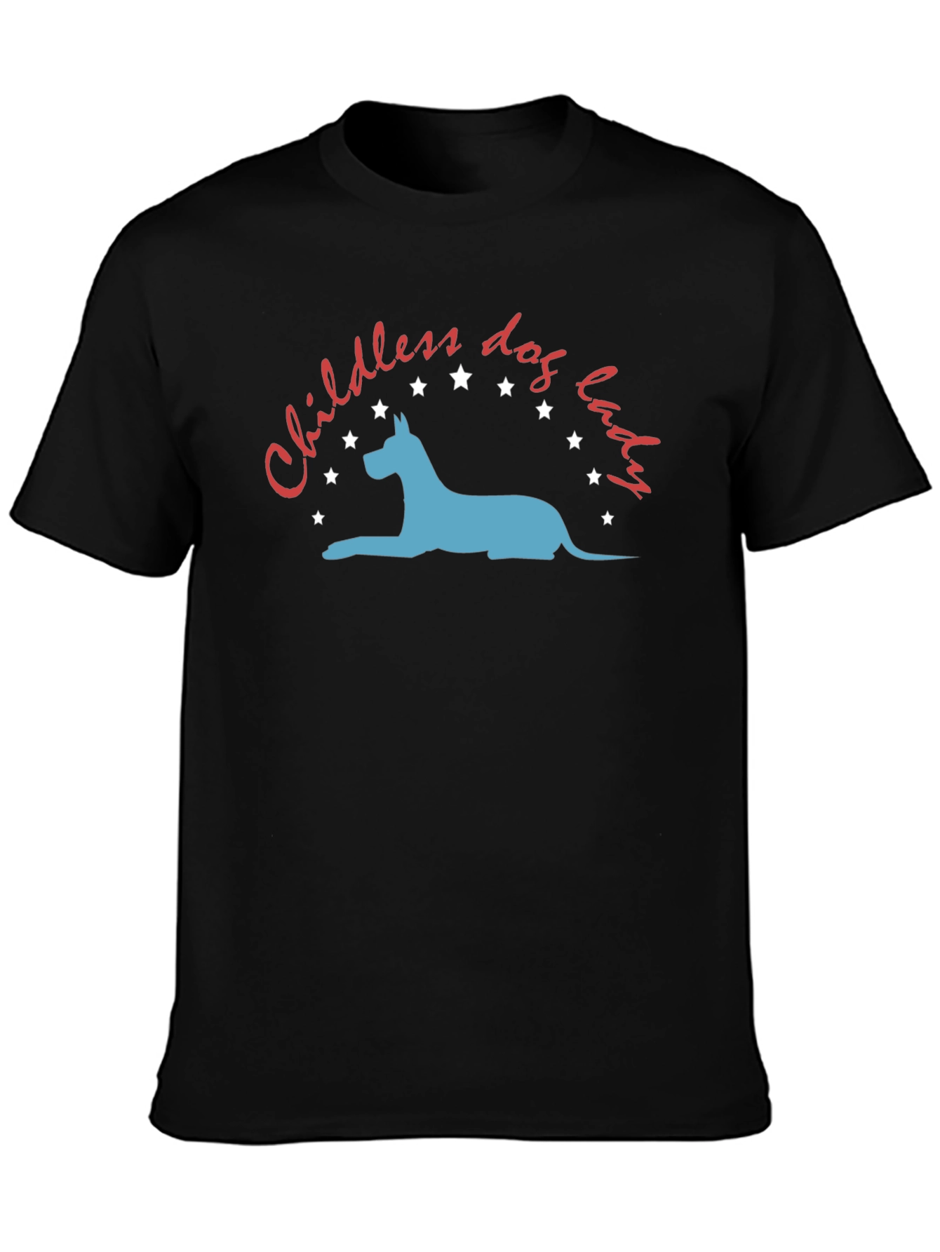 Childless Dog Lady Graphic Tee
