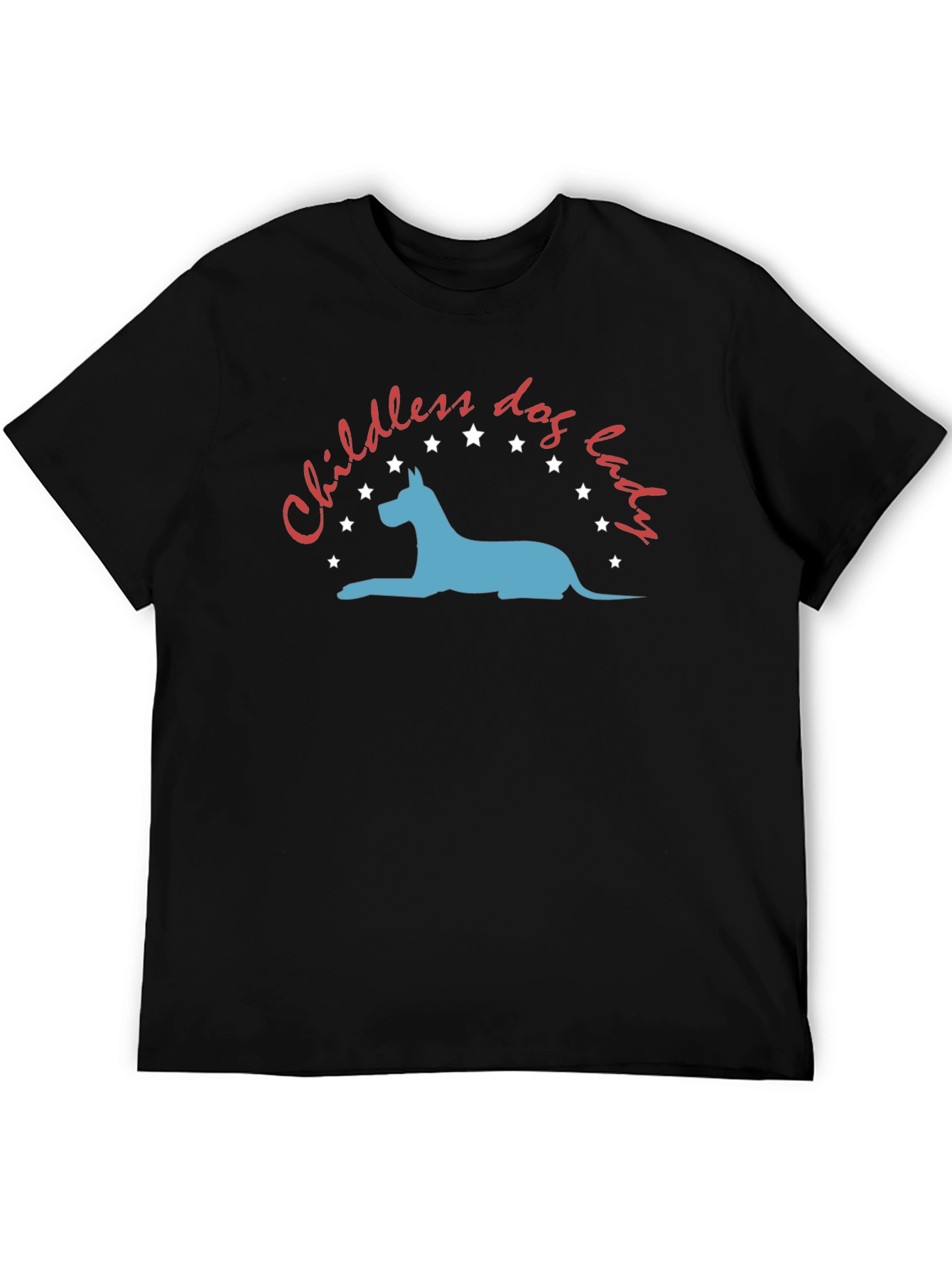 Childless Dog Lady Graphic Tee